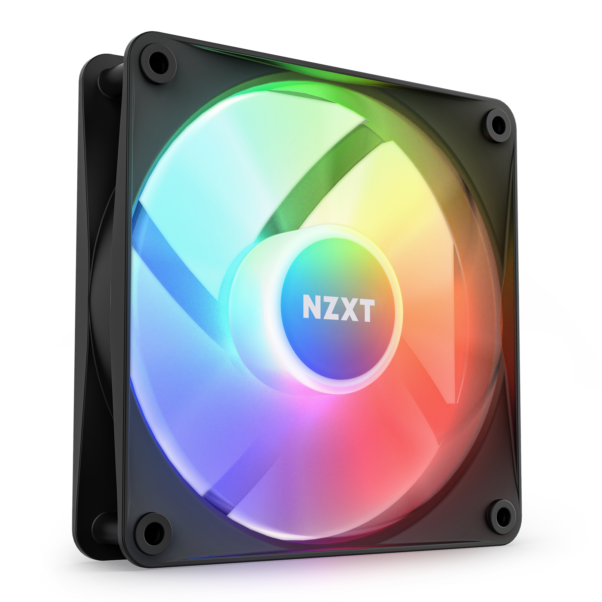 Pack 3 Fans NZXT F120RGB Core Negro Controlador incluido
