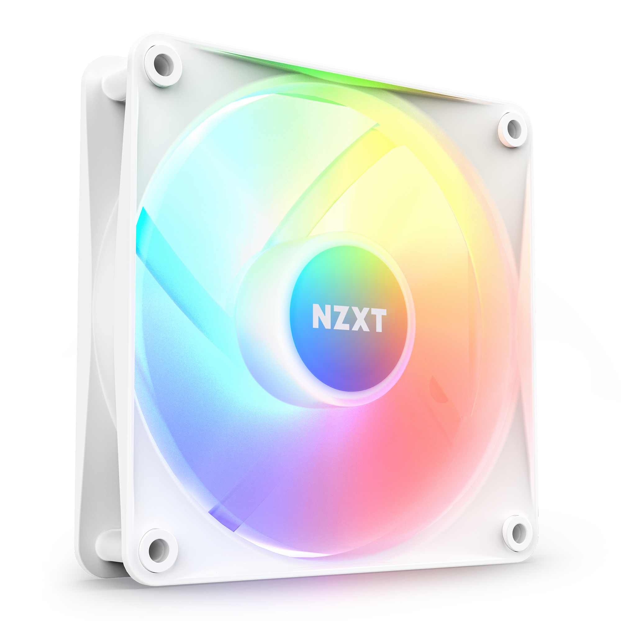 Pack 3 Fans NZXT F120RGB Core Blanco Controlador incluido