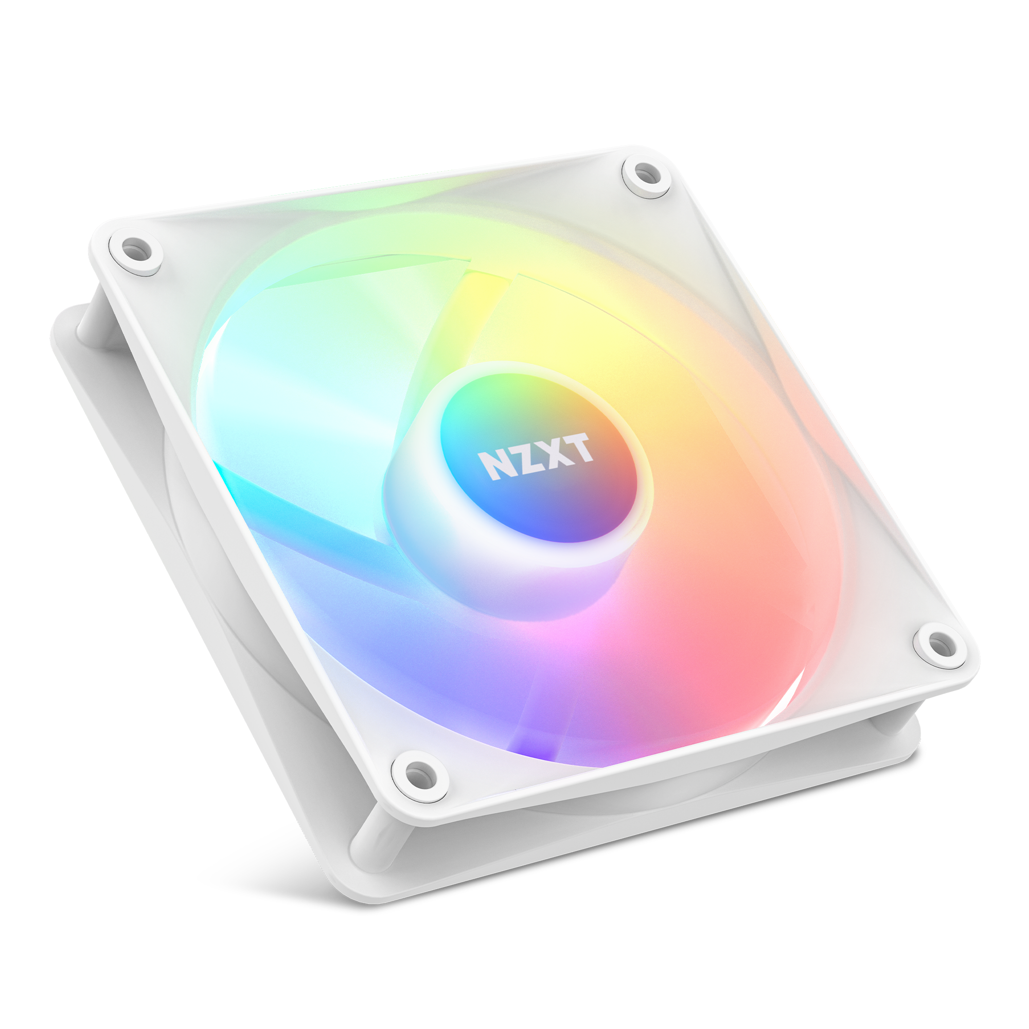 Pack 3 Fans NZXT F120RGB Core Blanco Controlador incluido