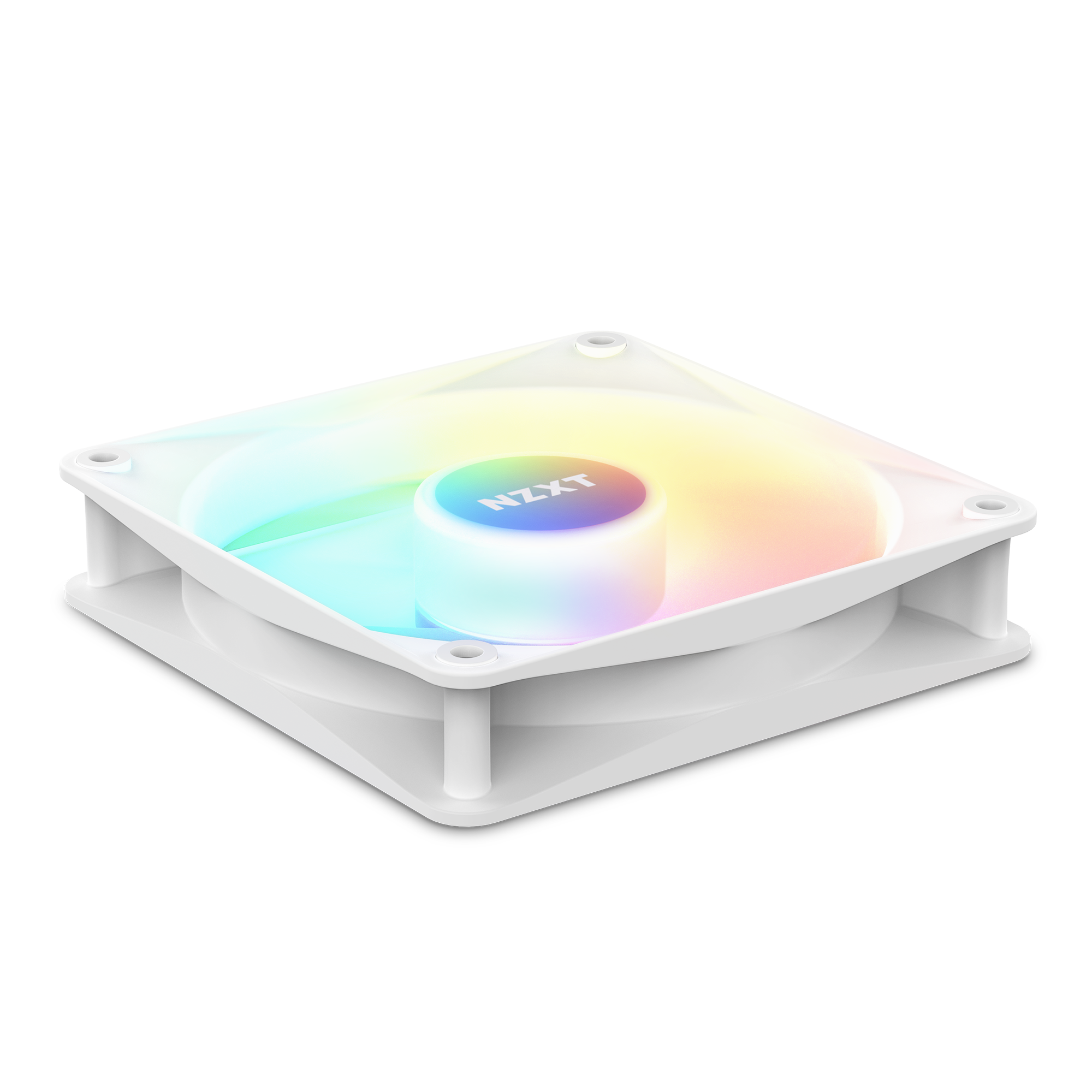 Pack 3 Fans NZXT F120RGB Core Blanco Controlador incluido