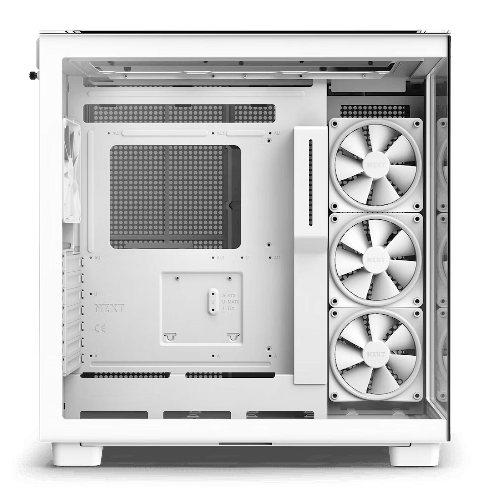 Gabinete NZXT H9 Elite ATX Mid Tower Blanco