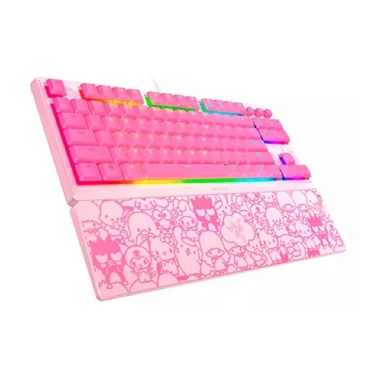 Teclado Gamer Razer ORNATA V3 TKL HELLO KITTY AND FRIEND
