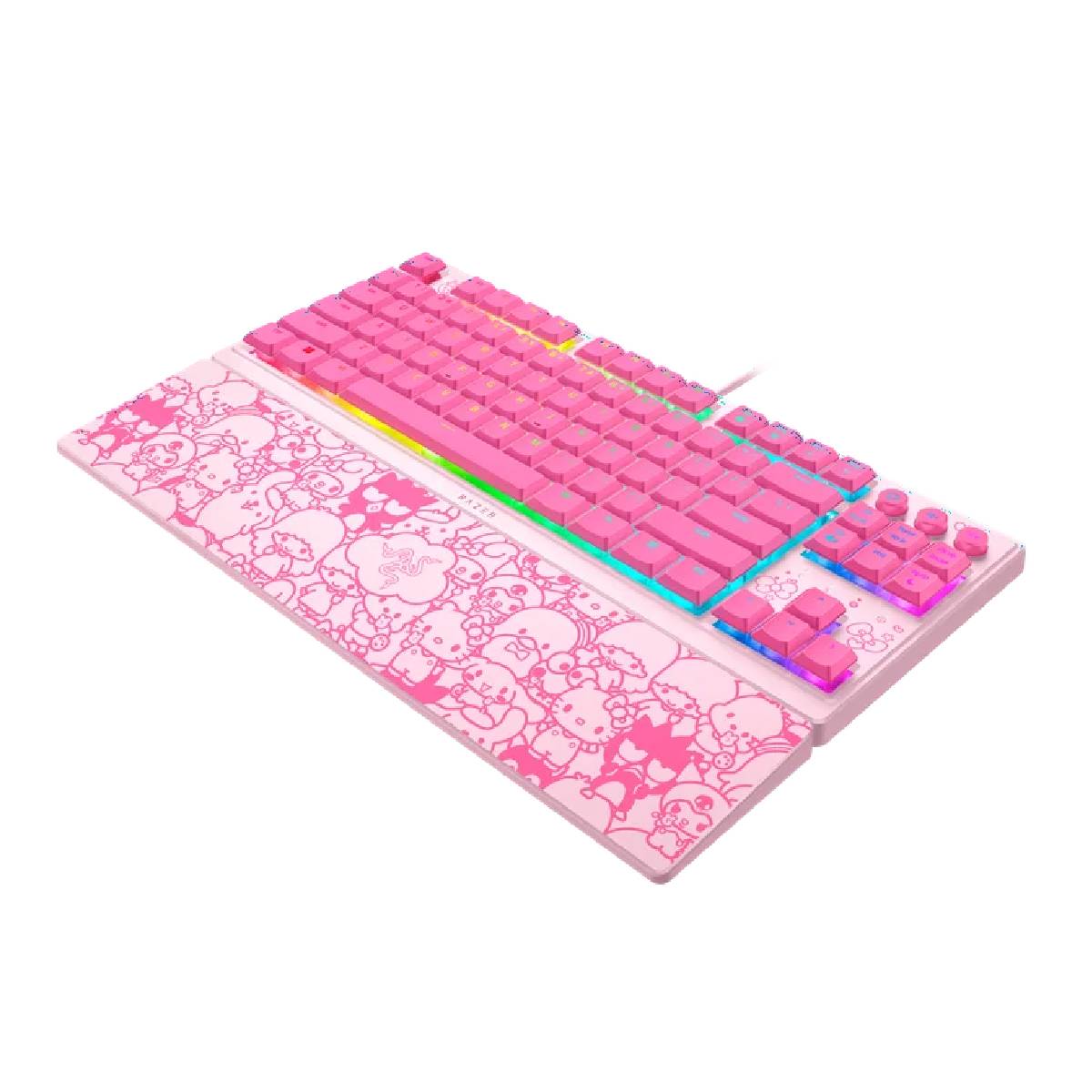 Teclado Gamer Razer ORNATA V3 TKL HELLO KITTY AND FRIEND