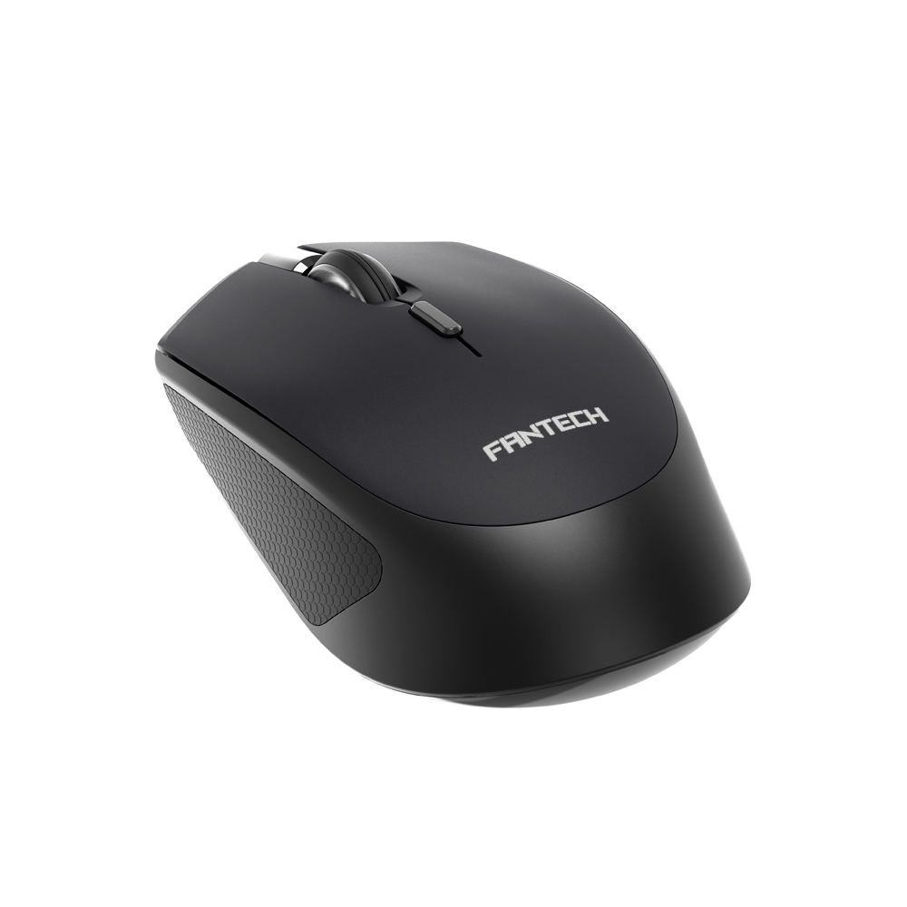 Mouse Fantech W190 Black Dual Mode Bluetooth 1600 DPI