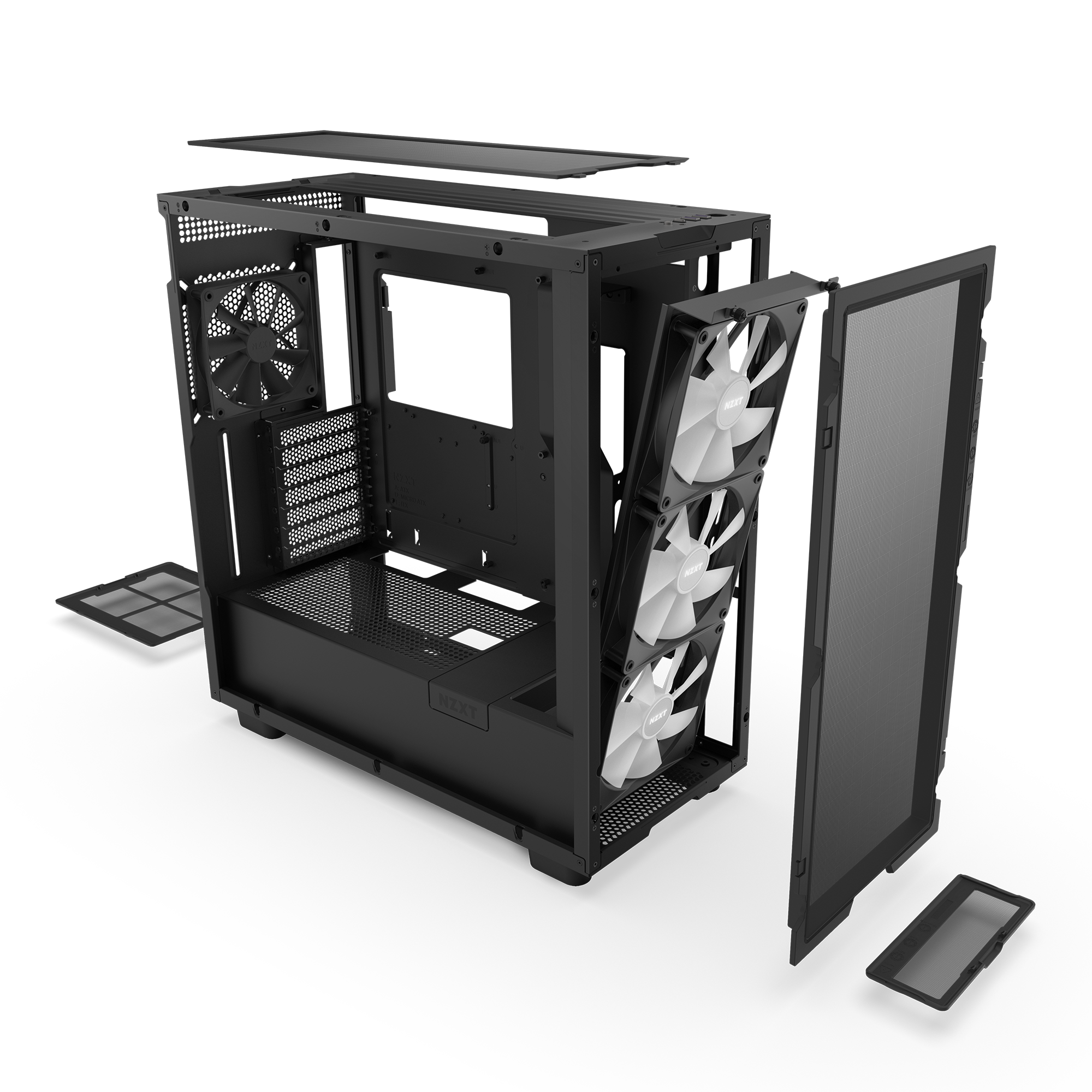 Gabinete NZXT H Series H7 Flow RGB 2023 Edition ATX