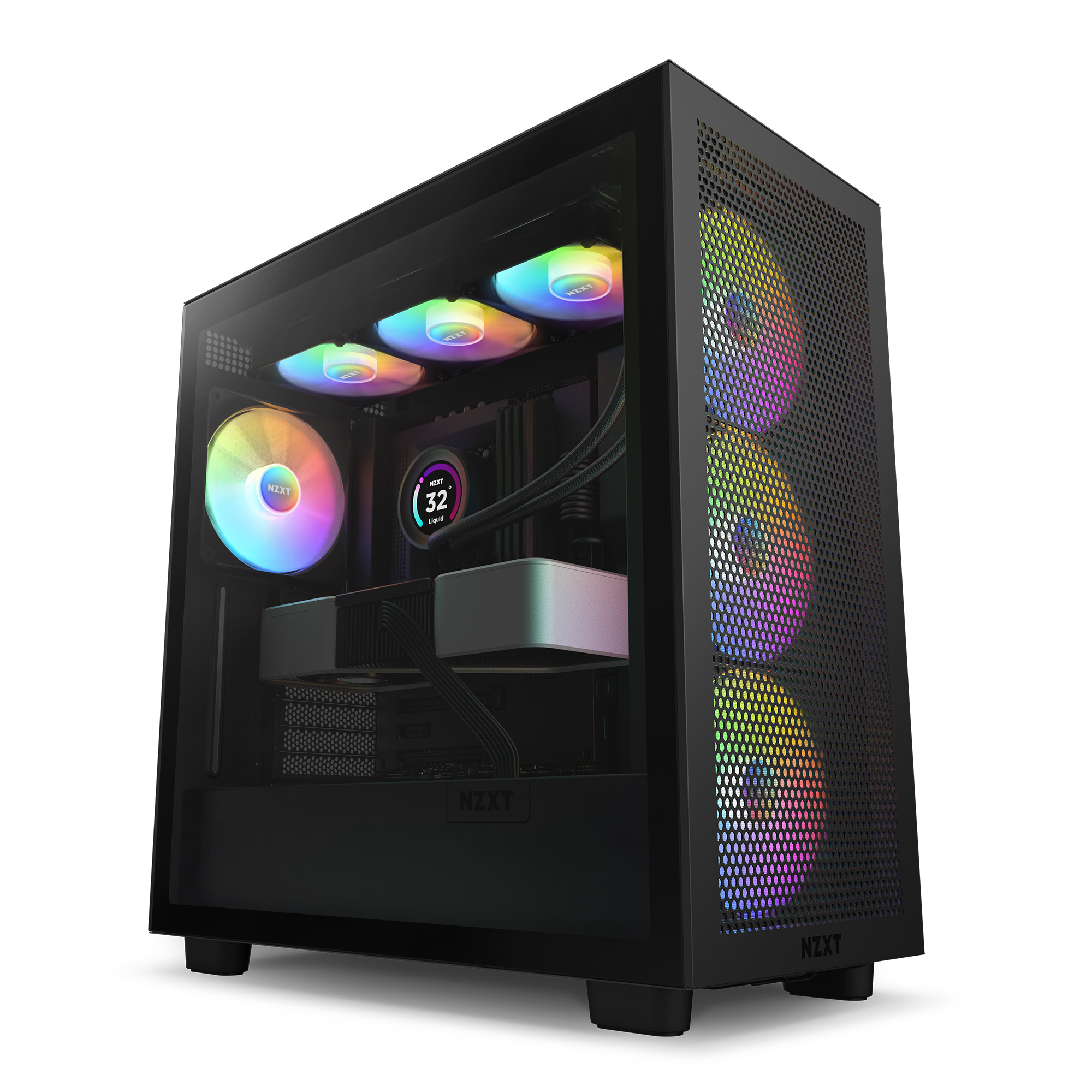 Gabinete NZXT H Series H7 Flow RGB 2023 Edition ATX
