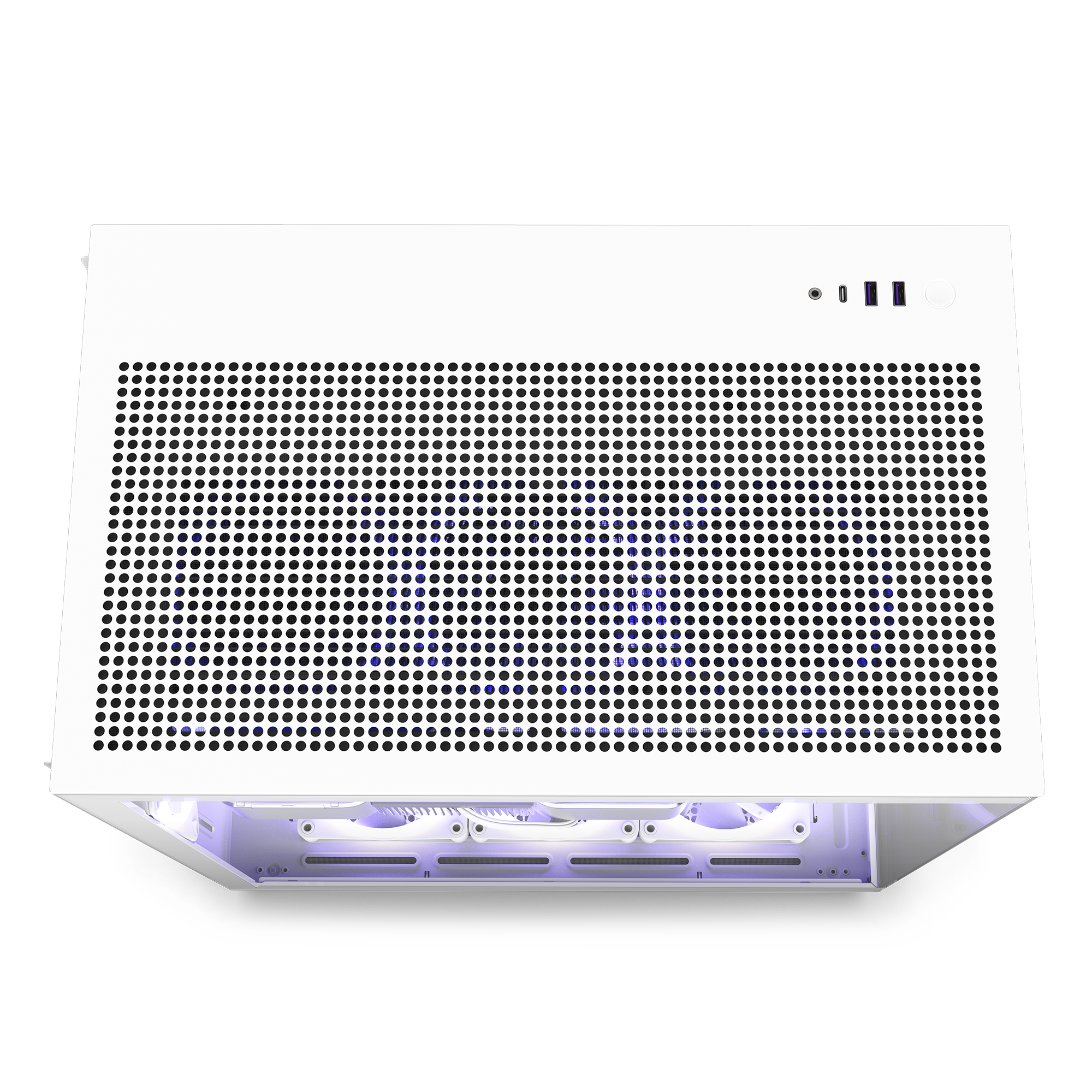 Gabinete NZXT H9 Flow ATX Mid T Blanco