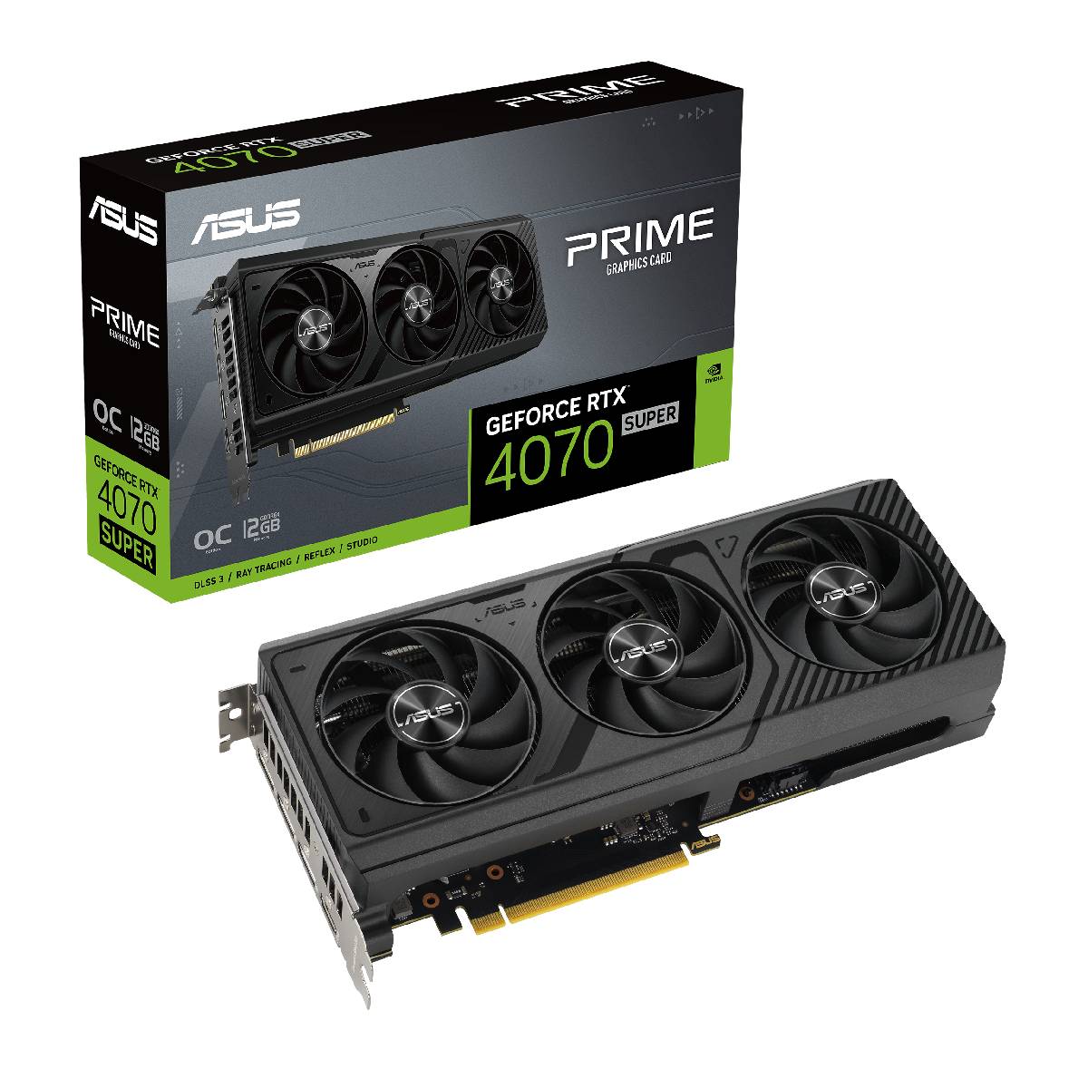 Tarjeta de Video ASUS Prime GeForce RTX 4070 Super 12GB OC
