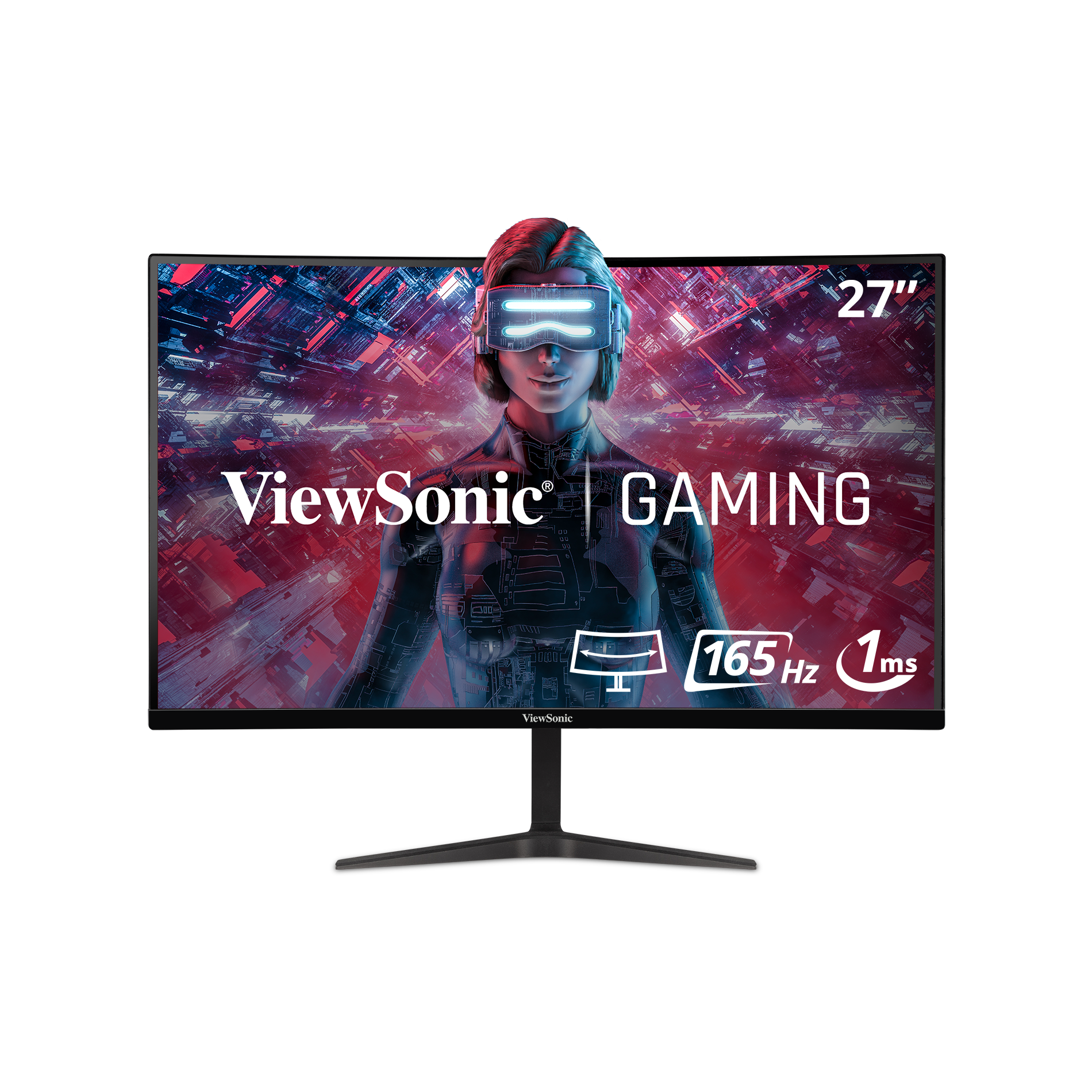 Monitor Viewsonic 27 VX2718-2K MHD 165Hz MVA Quad HD