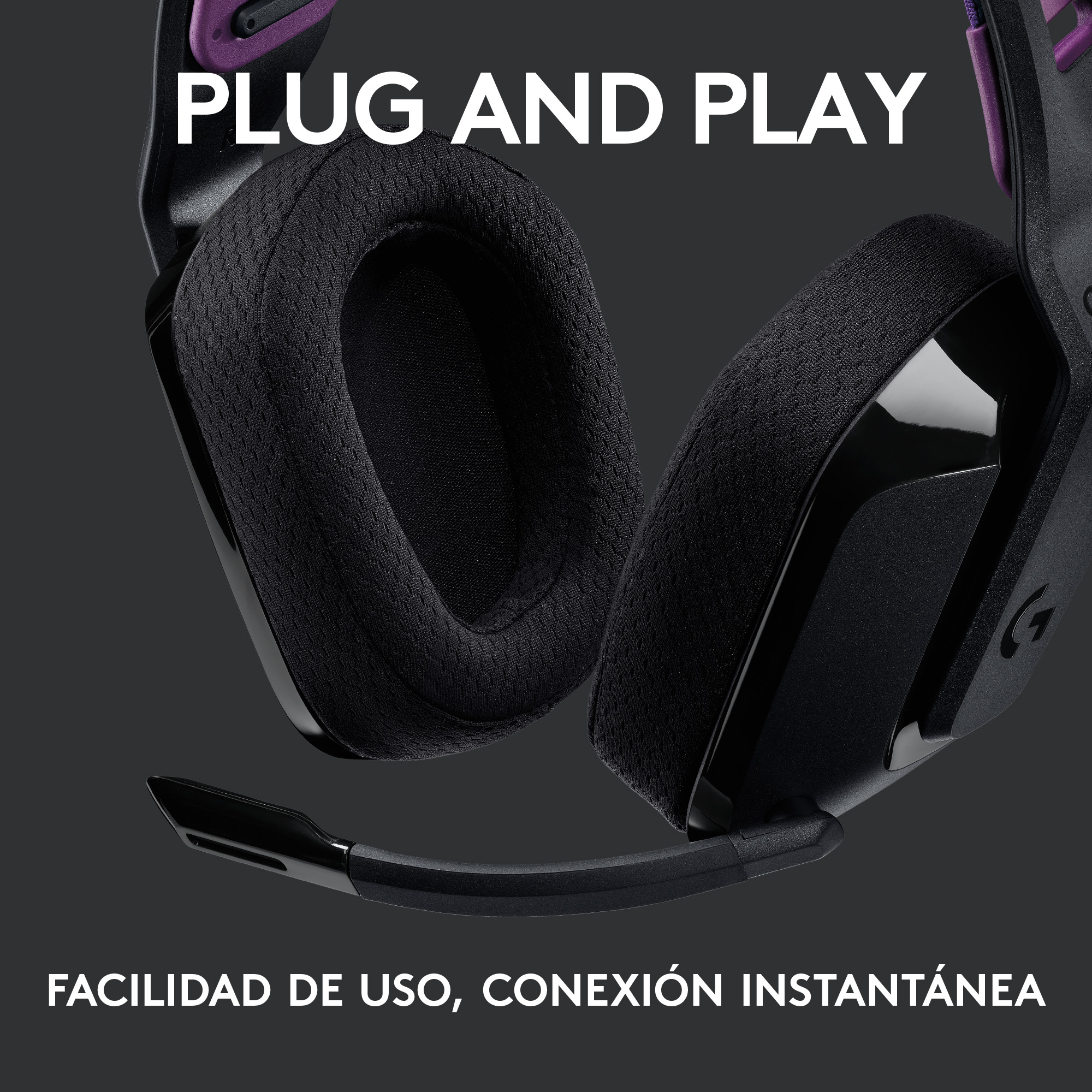 Audifonos Gamer Logitech G535 Inalambricos Negros