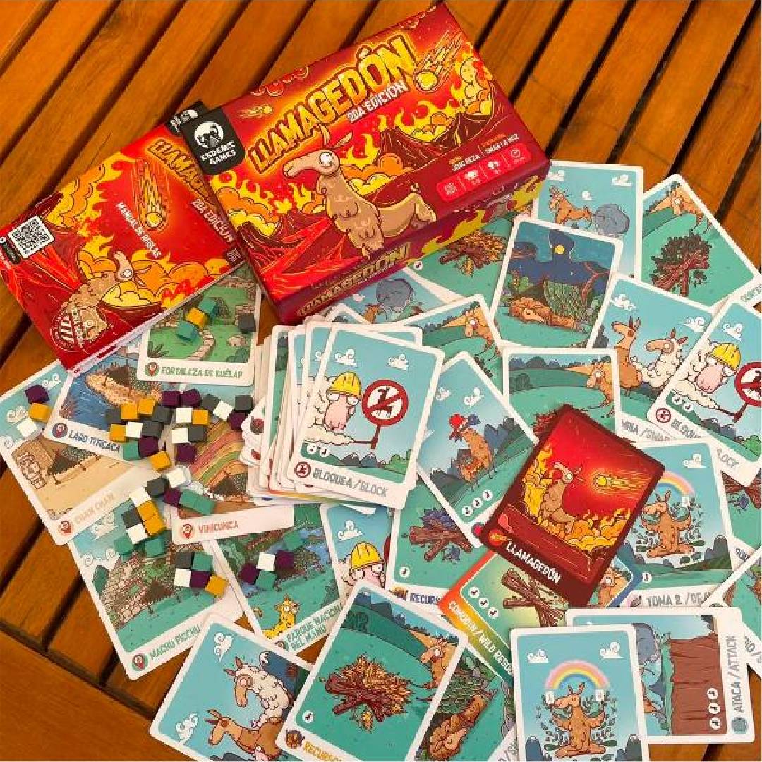 Juego de Mesa Llamagedon Salta Pal Lao