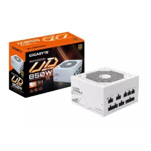 Fuente de Poder Gigabyte UD850GM PG5W 850W 80+ Gold Blanco