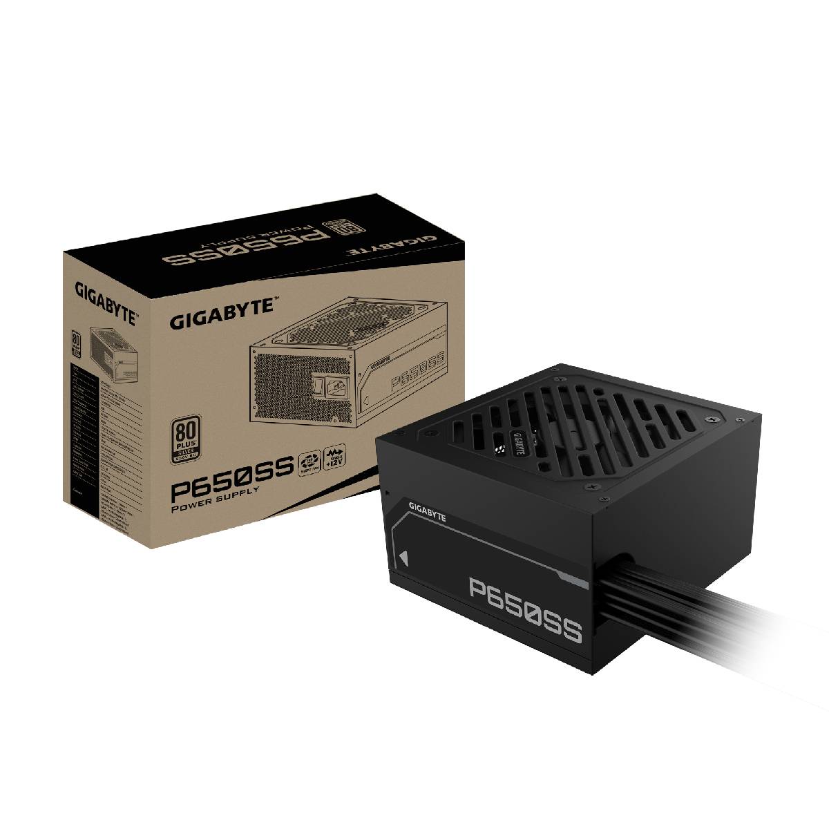 Fuente de Poder Gigabyte GP-P650SS 650W 80+ Silver Negro