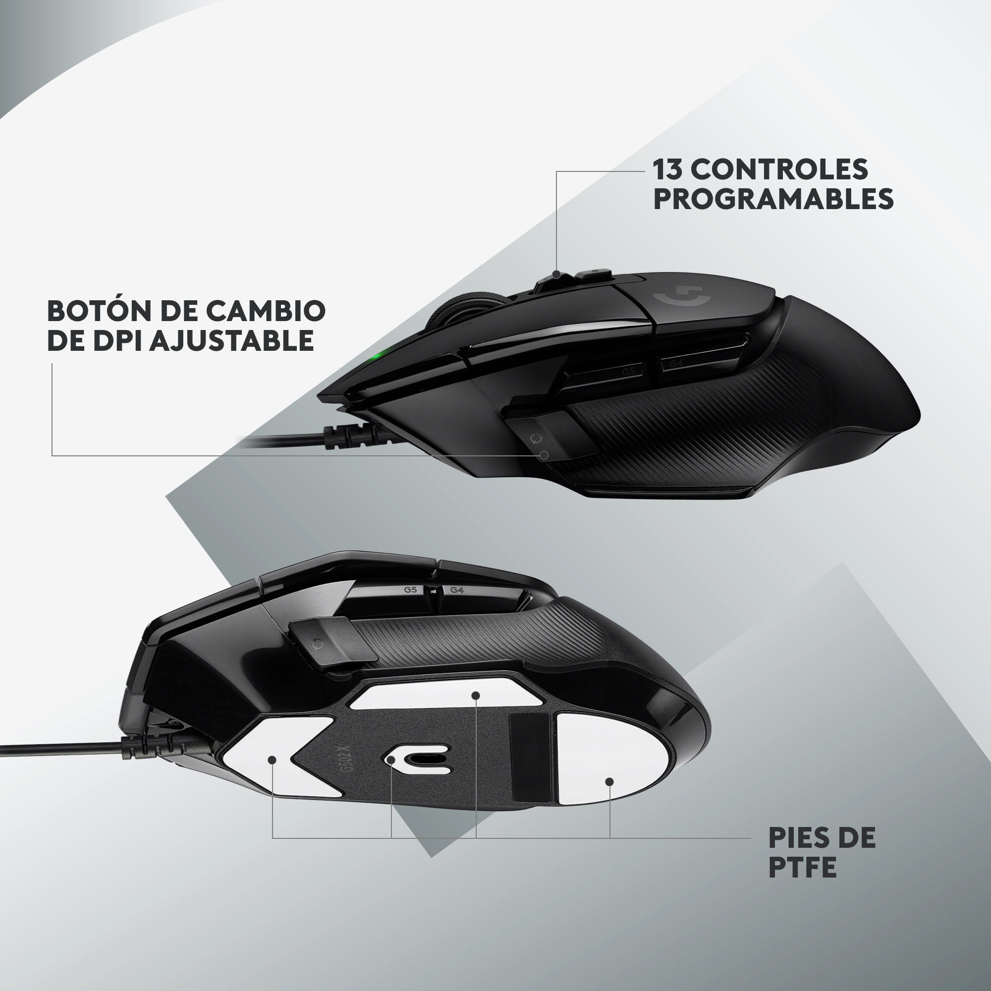 Mouse Gamer Logitech G502 X Black 25600 DPI