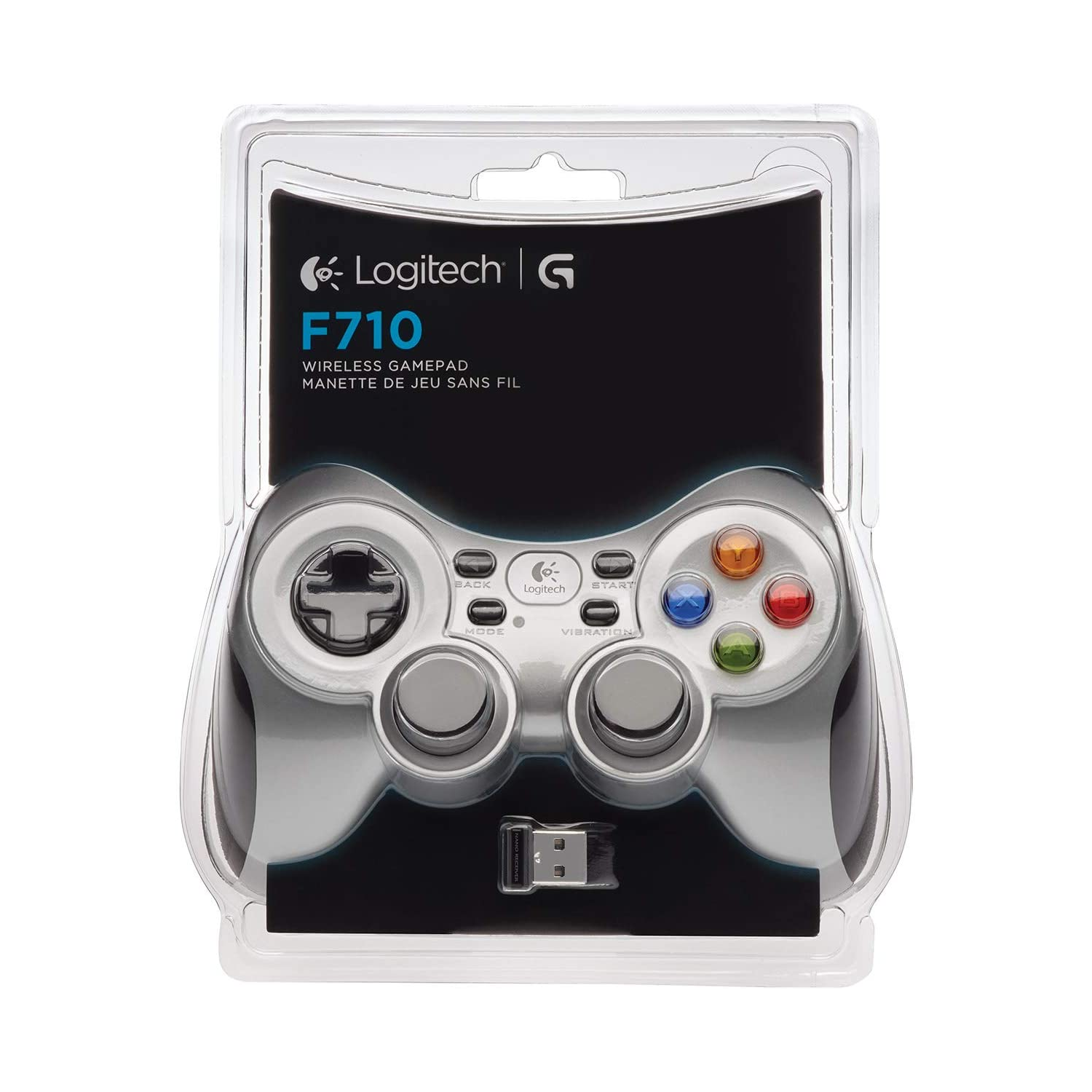 Control Gamer Logitech F710 Inalámbrico Gris USB