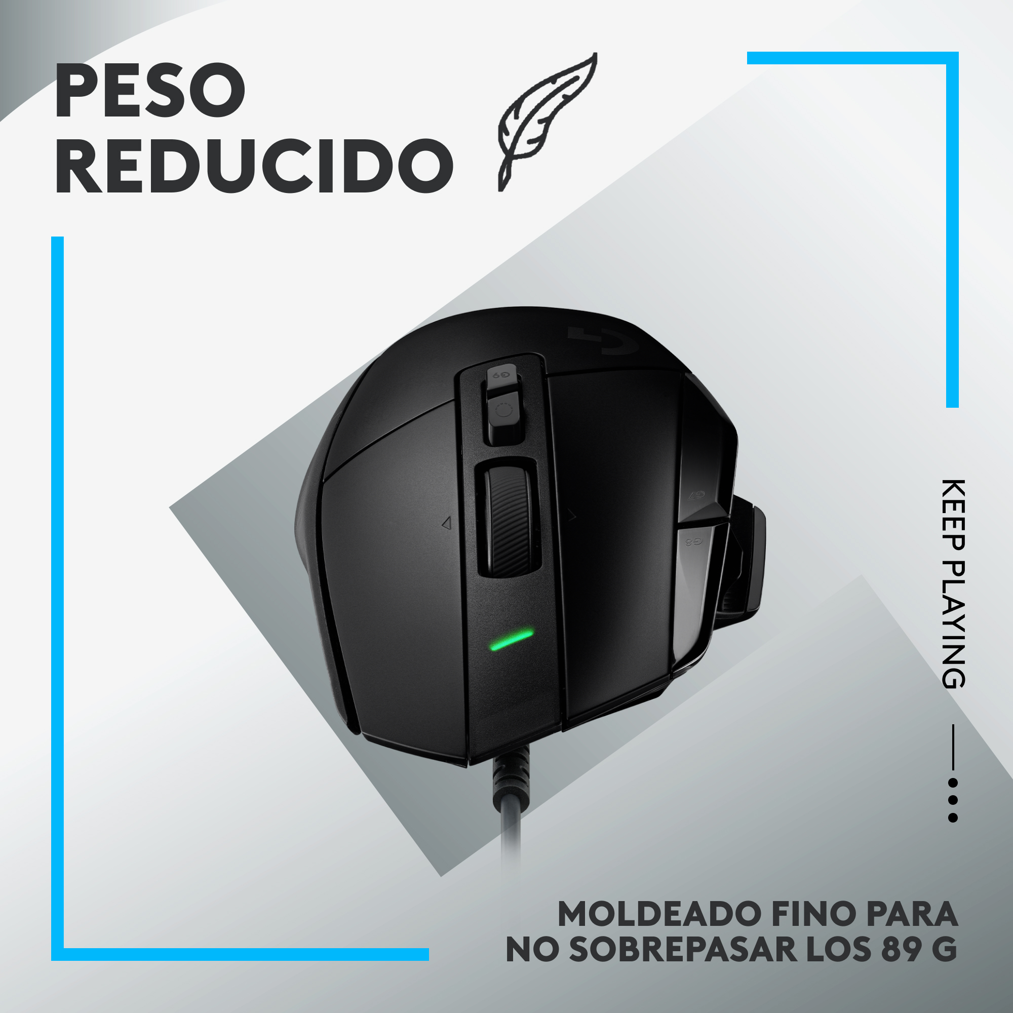 Mouse Gamer Logitech G502 X Black 25600 DPI