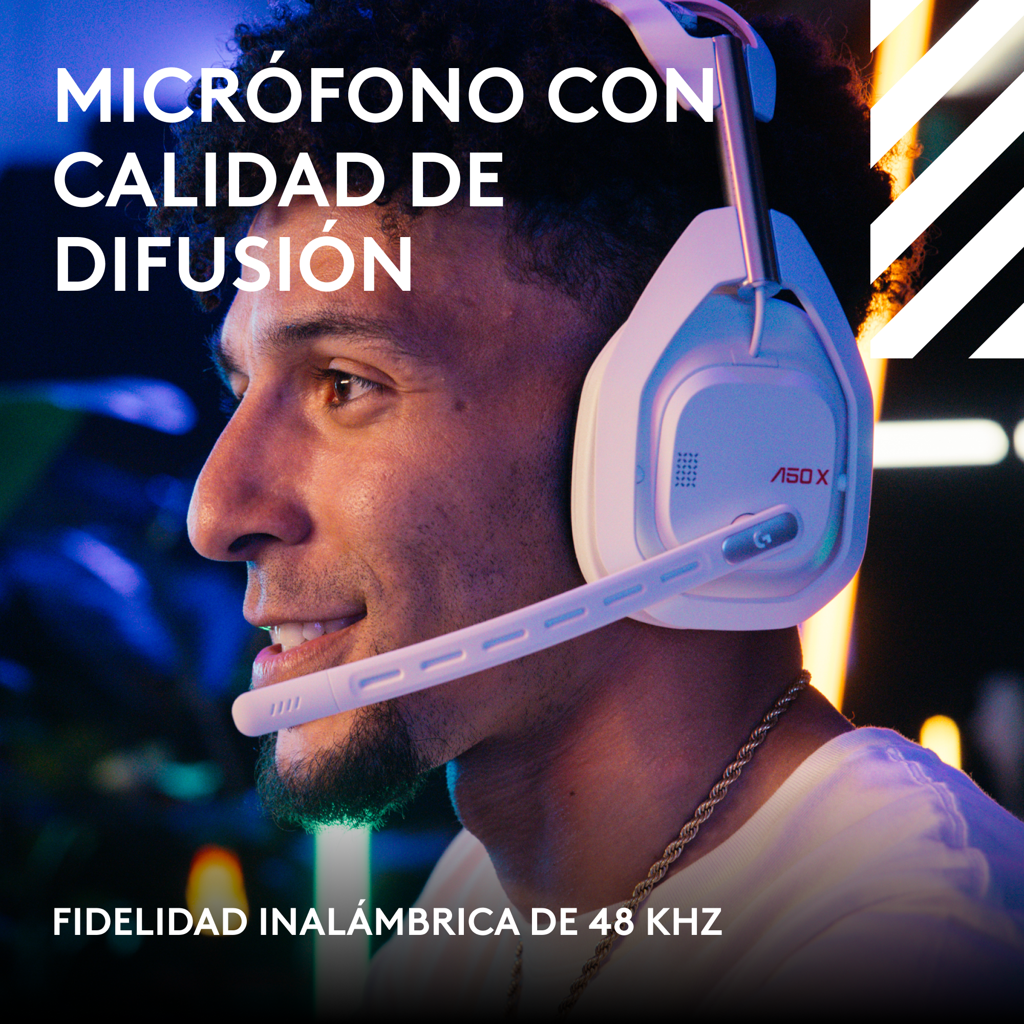 Audifonos Gamer Logitech Astro A50 X Inalambricos Blanco