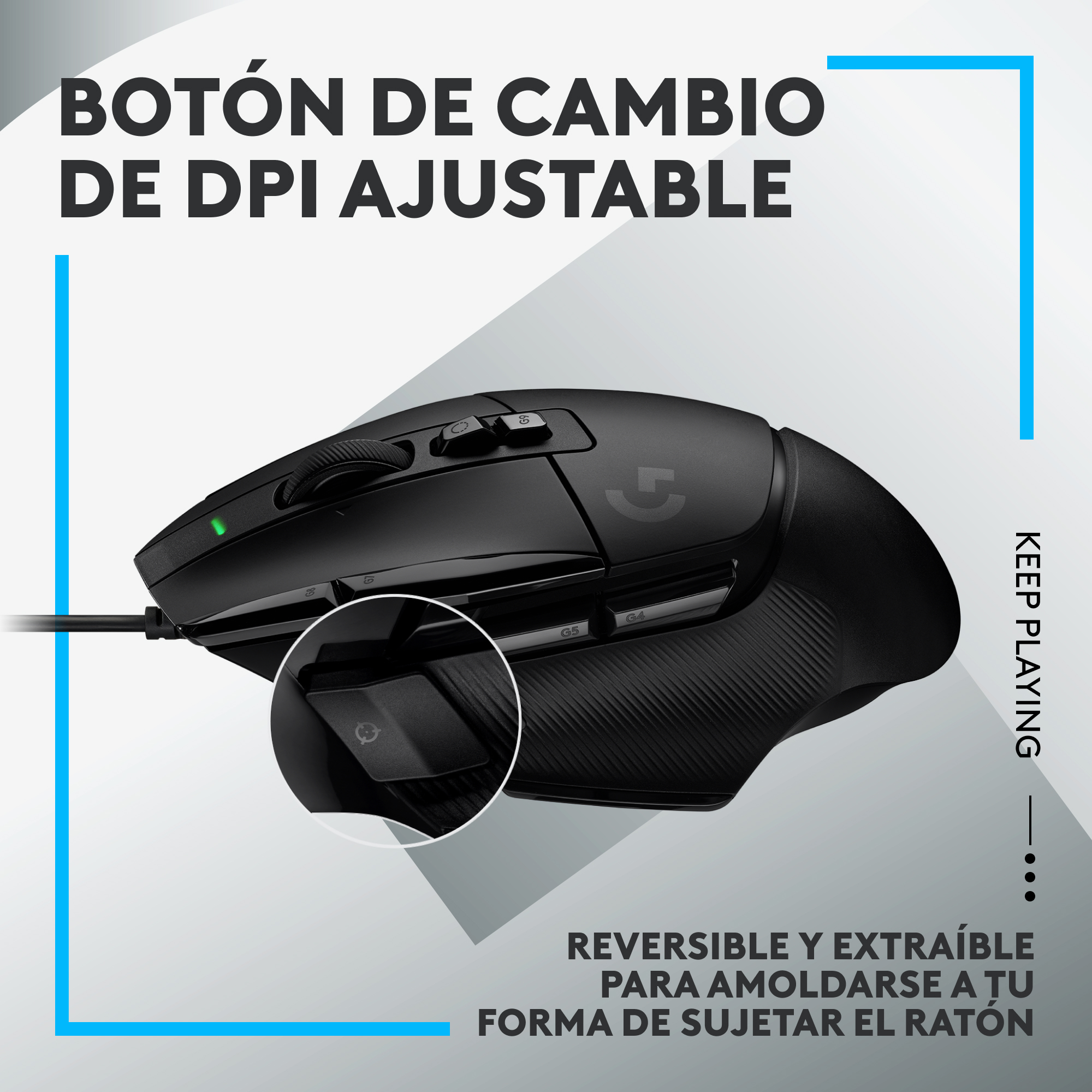 Mouse Gamer Logitech G502 X Black 25600 DPI