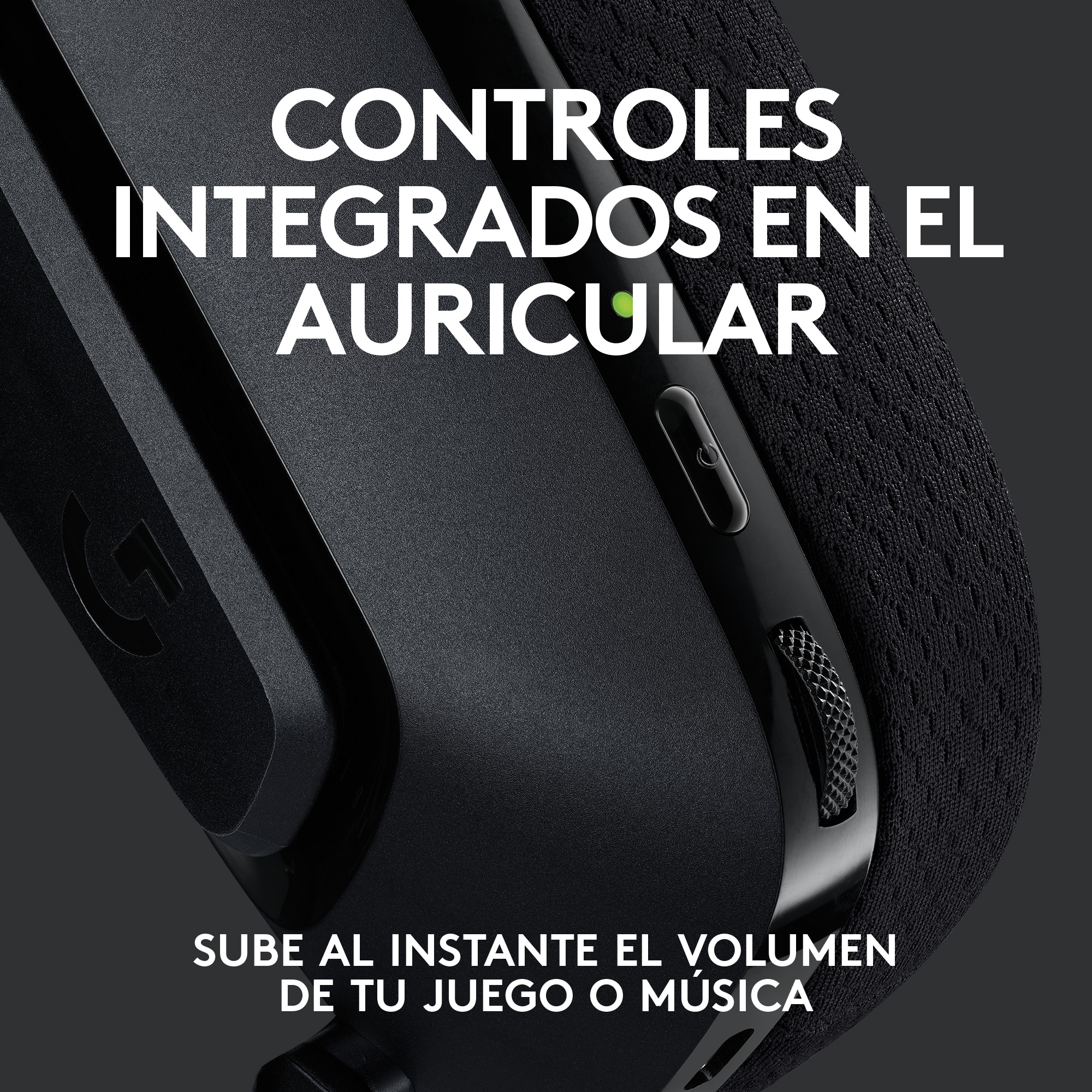 Audifonos Gamer Logitech G535 Inalambricos Negros