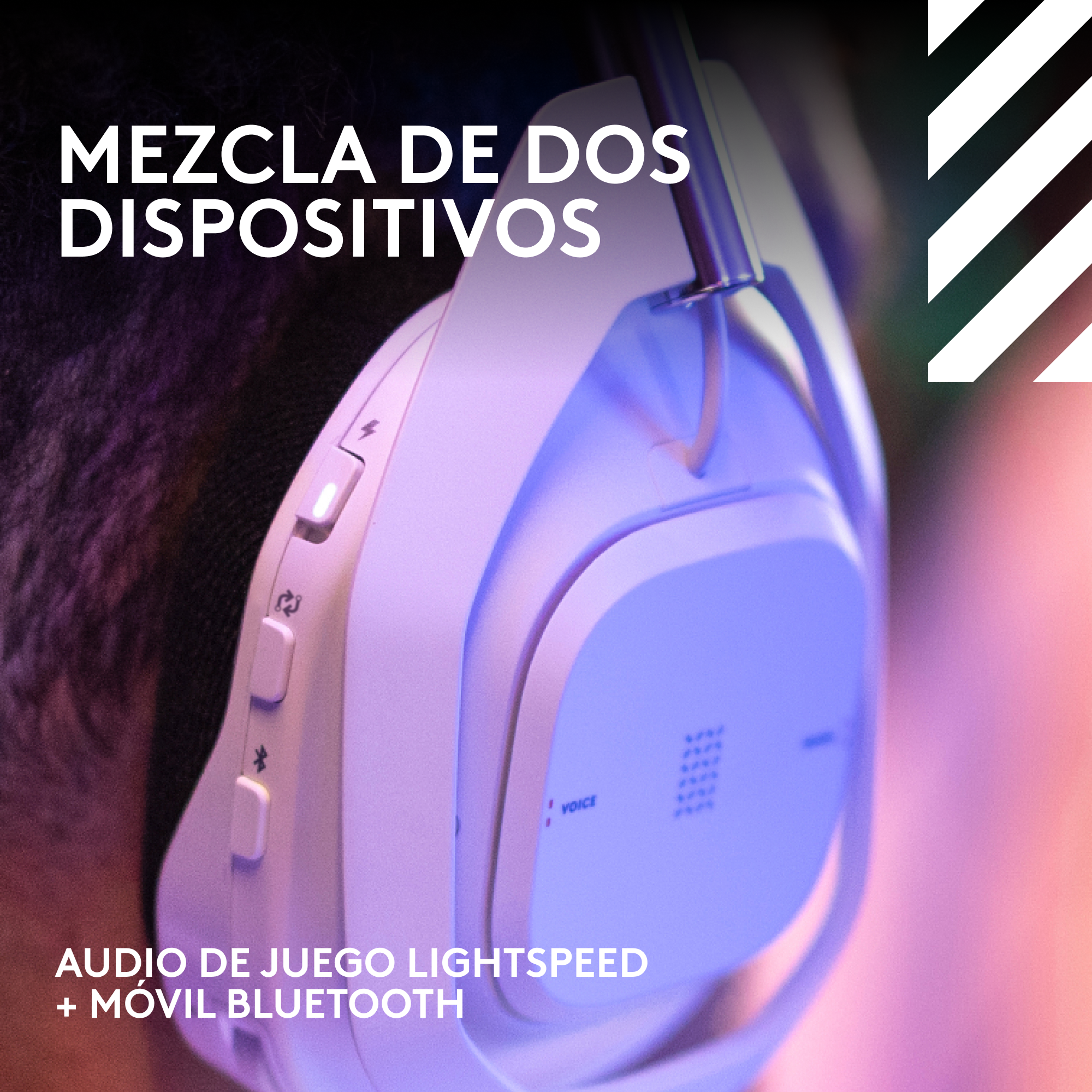 Audifonos Gamer Logitech Astro A50 X Inalambricos Blanco