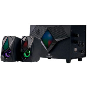 Parlante Subwoofer Monster Games Burst 2.1 USB RGB