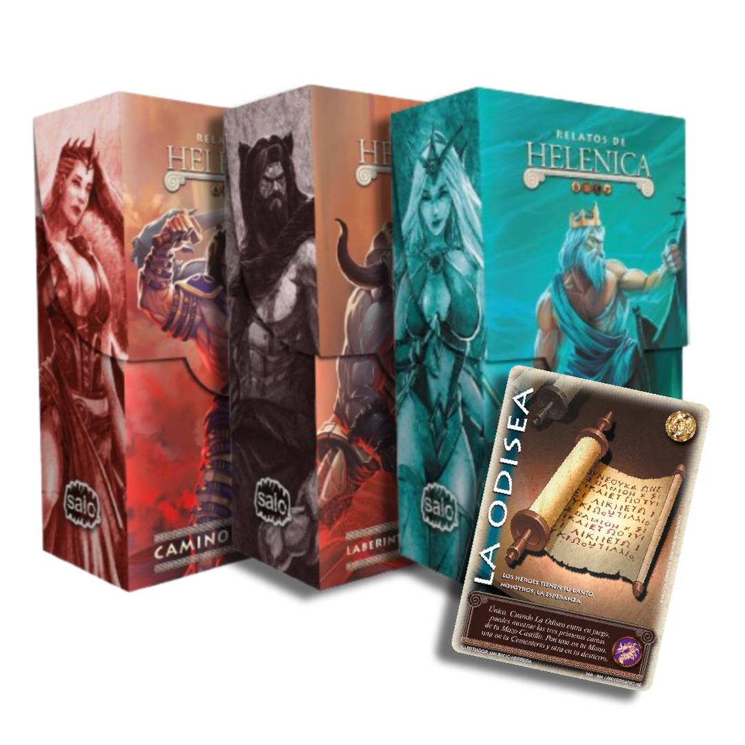 X3 Relatos de Helenica: Primer Bloque + La Odisea