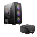 Gabinete MSI MAG FORGE M100A + Fuente D60 600W 80+ White