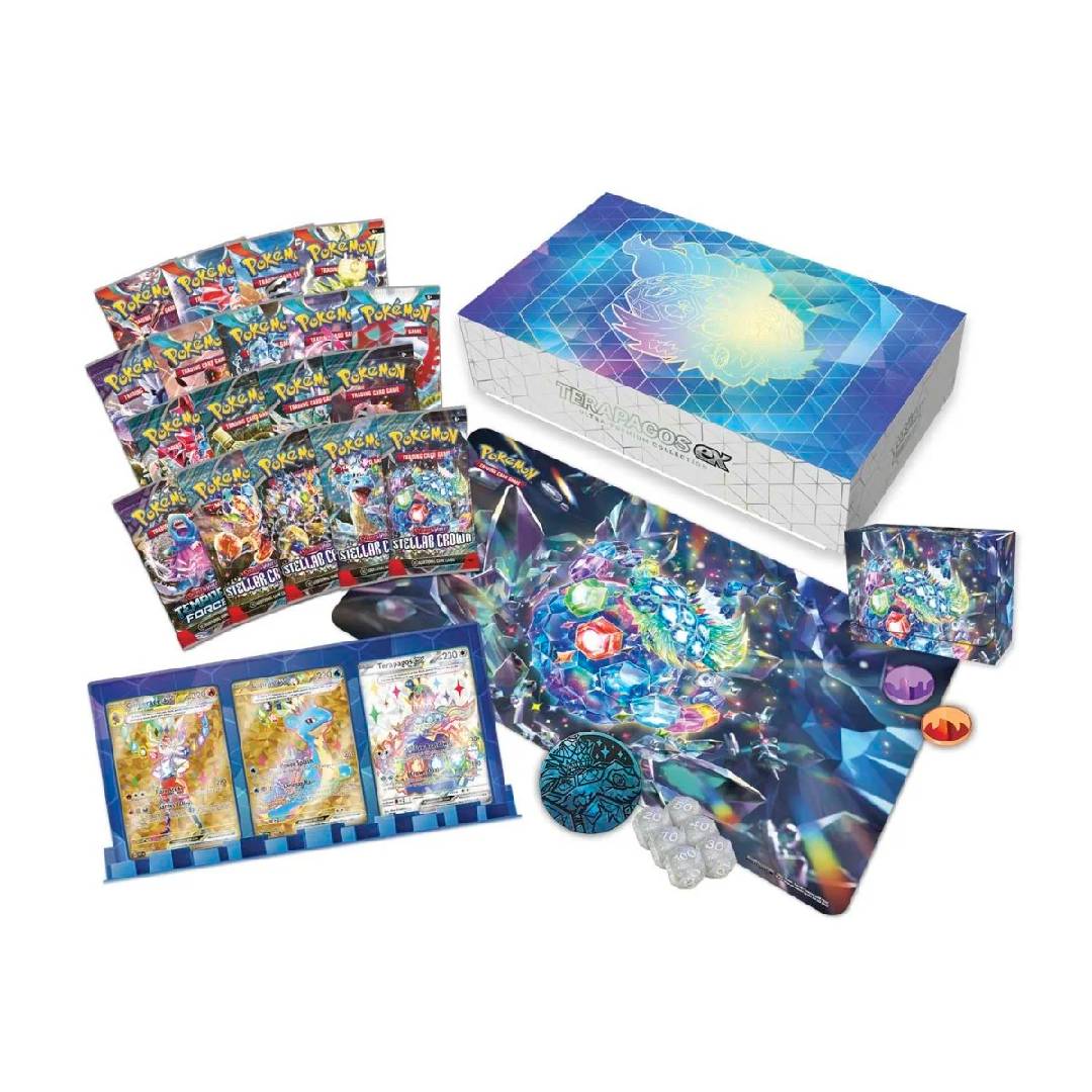 Pokemon TCG: Terapagos Ultra Premium Collection Español