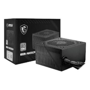 Fuente de Poder MSI MAG A600DN 600W 80 Plus