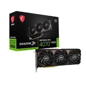 Tarjeta de Video MSI Nvidia GeForce RTX 4070 Ti SUPER SHADOW