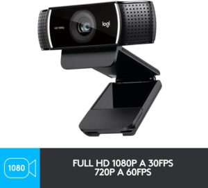 OPEN BOX Camara Web Logitech C922 HD Pro Stream Full HD USB