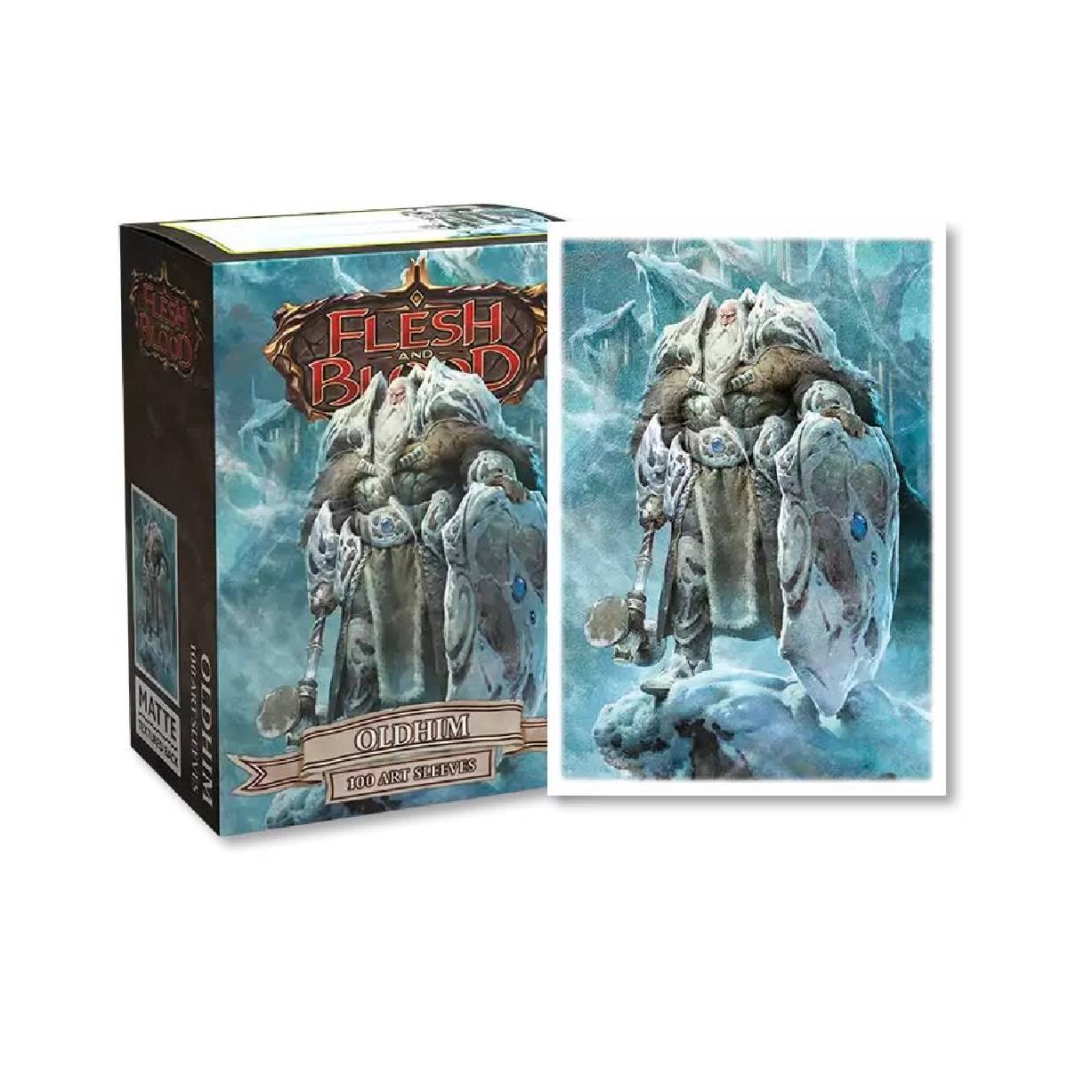 Protector Dragon Shield 100 Matte 'Flesh & Blood Oldhim' Art