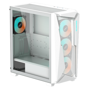OPEN BOX Gabinete Gigabyte Aorus C301 Glass - White