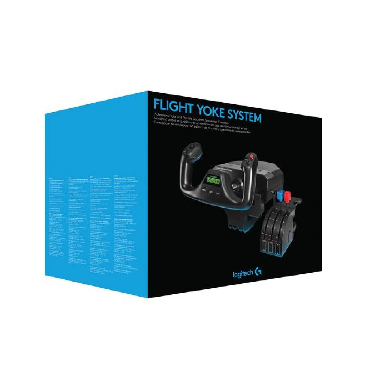 Logitech G Simulador de Vuelo Yoke System - Black