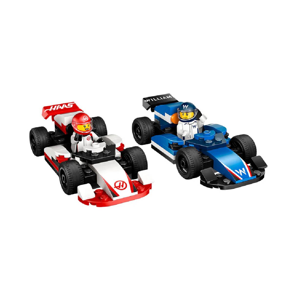 LEGO CITY: AUTOS DE F1 WILLIAMS RACING Y HAAS 60464