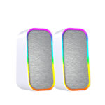 Parlante Fantech Groove RGB Blanca GS304