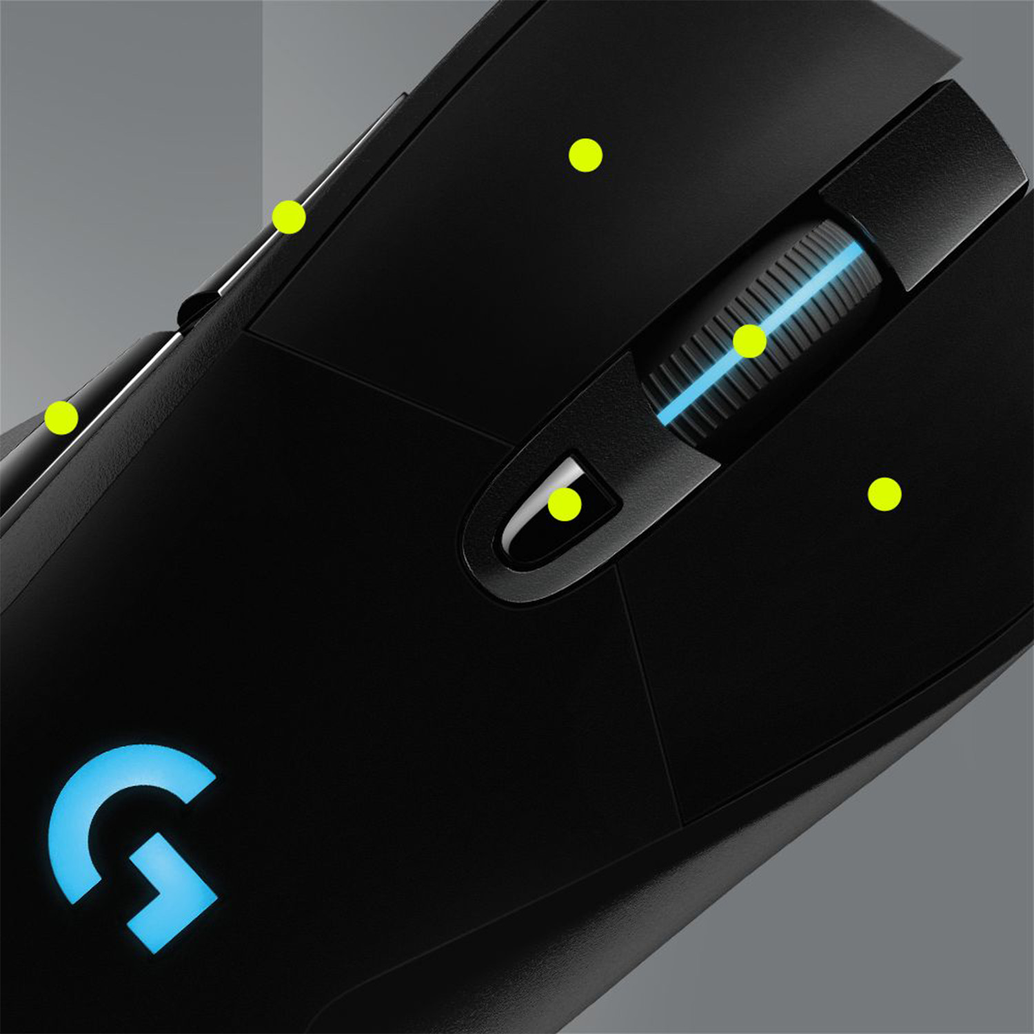 Mouse Gamer Logitech G703 Inalámbrico Hero 25k RGB