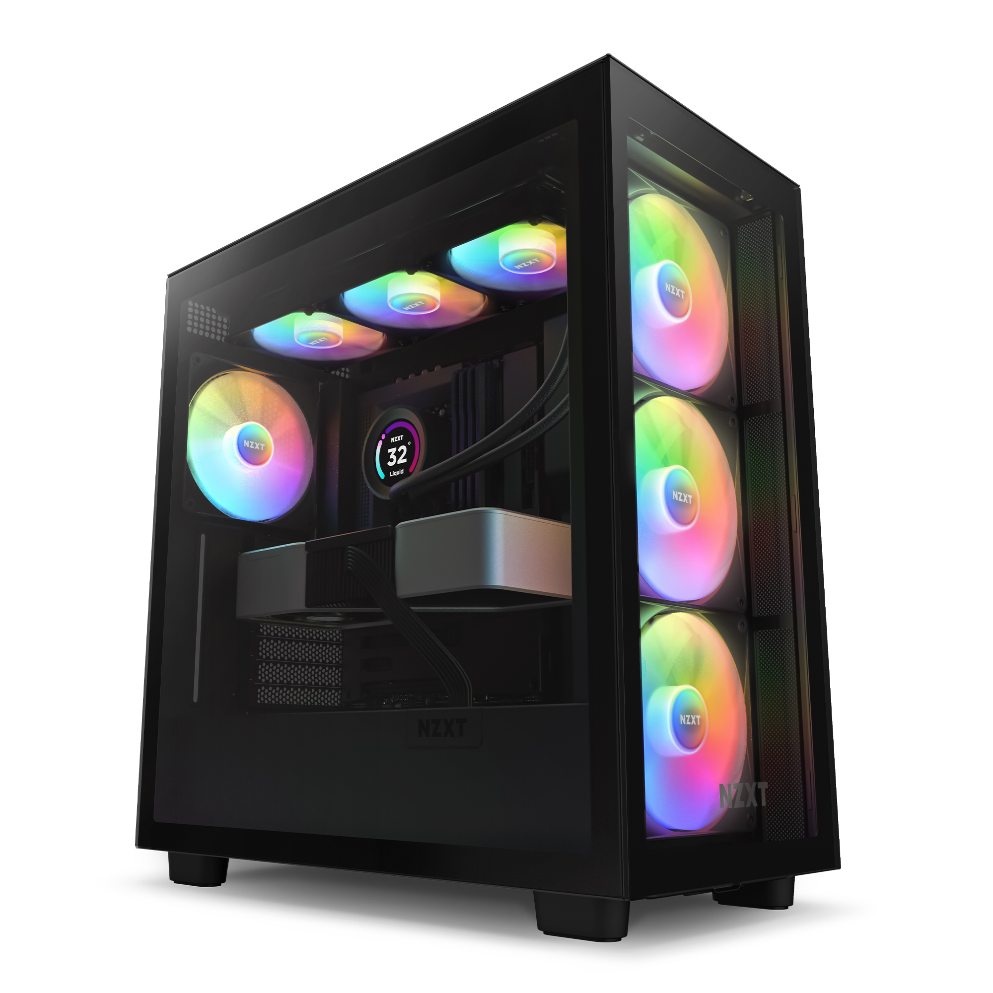 OPEN BOX Gabinete NZXT H7 Elite (2023) ATX Mid Tower Negro