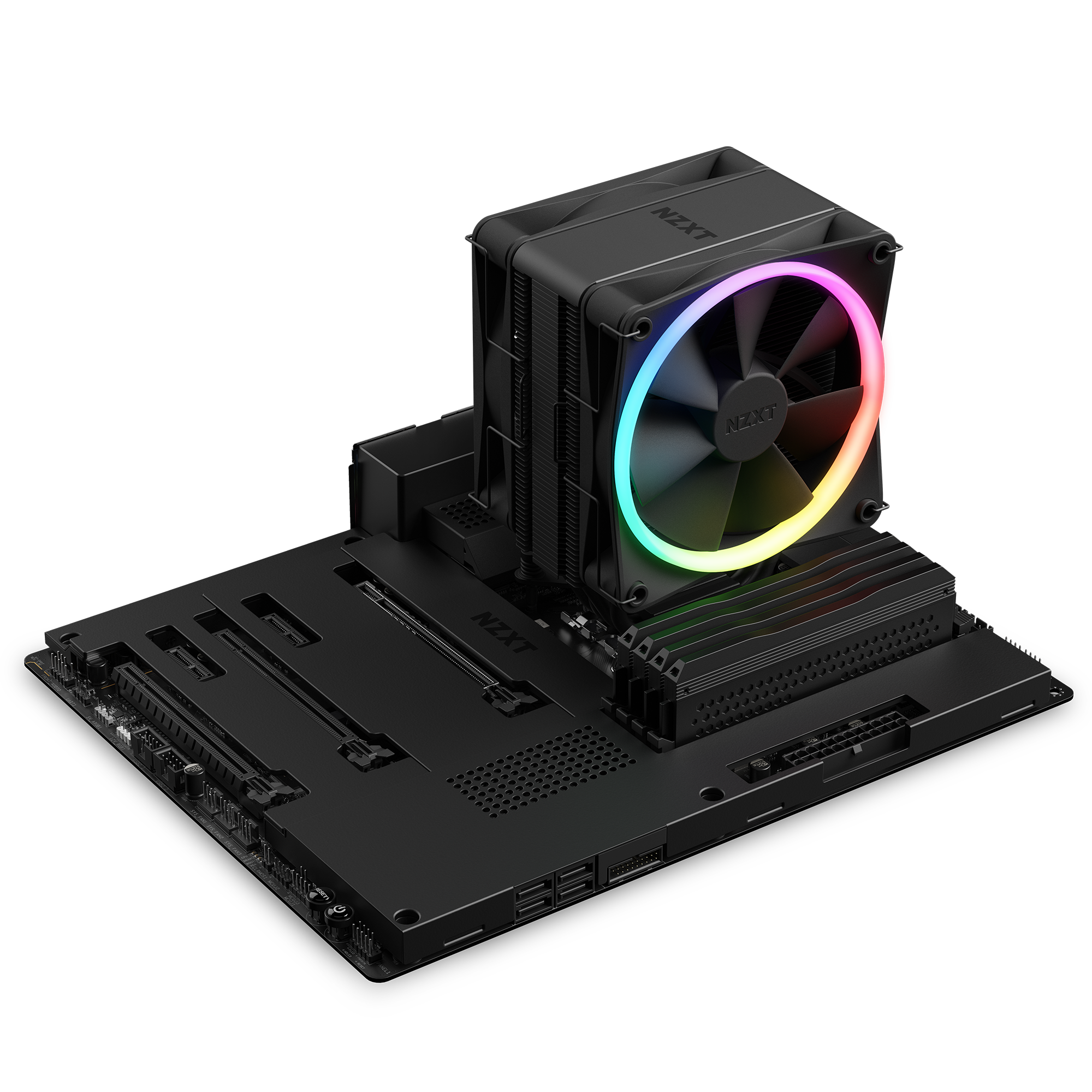 Disipador de CPU Nzxt T120 RGB Black 120MM