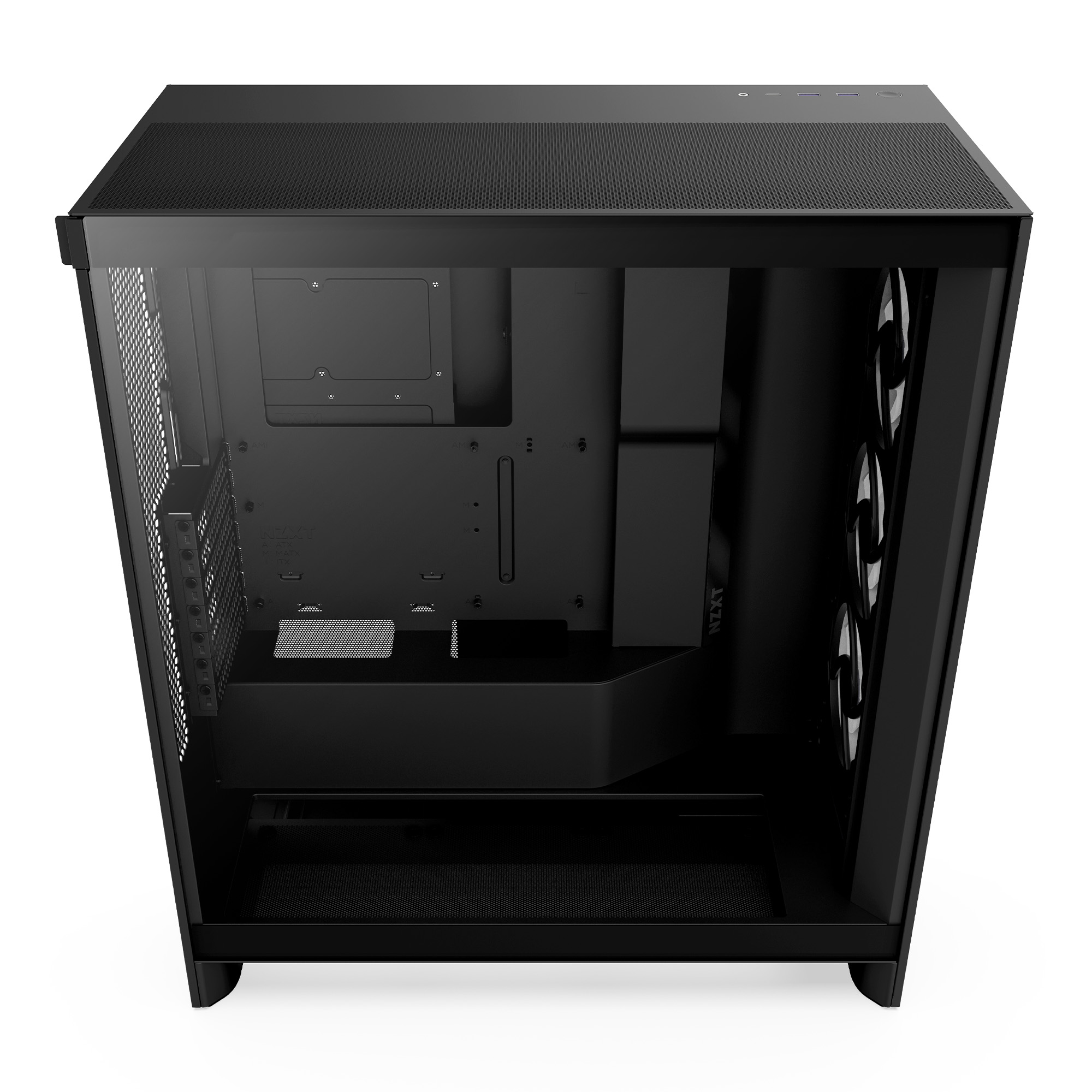 OPEN BOX Gabinete NZXT H7 Flow RGB (2024) Mid-Tower Case Negro