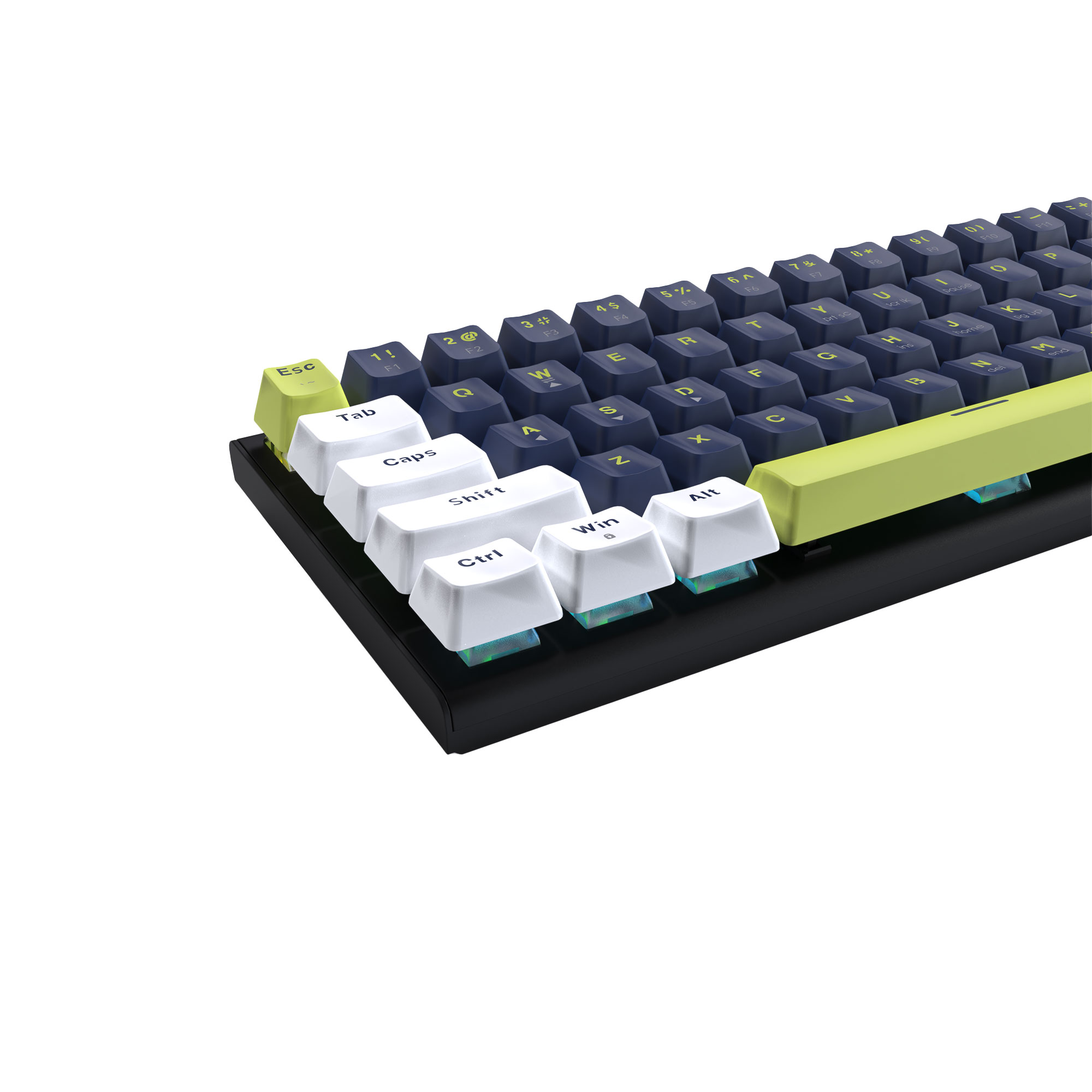 Teclado Fantech MK874V2 ATOM63 MORI Blue (Switch Blue)