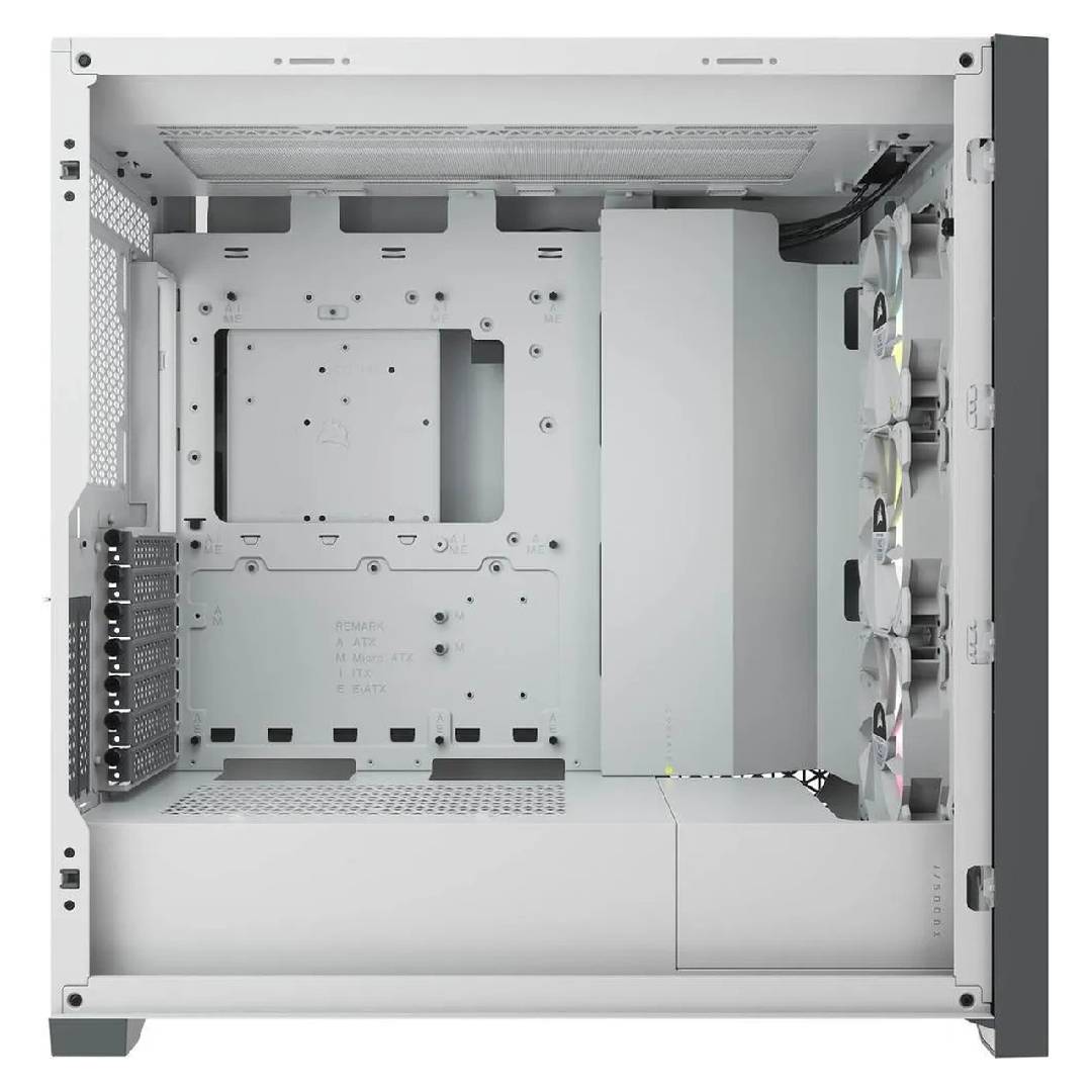 Gabinete Corsair iCUE 5000X RGB Blanco