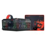 Kit Teclado Mouse Audifonos Redragon S101 RGB