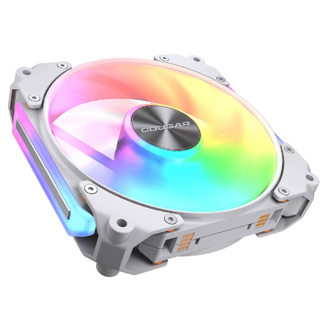 Pack de 3 Fan Cougar Apolar 120 ARGB Blanco