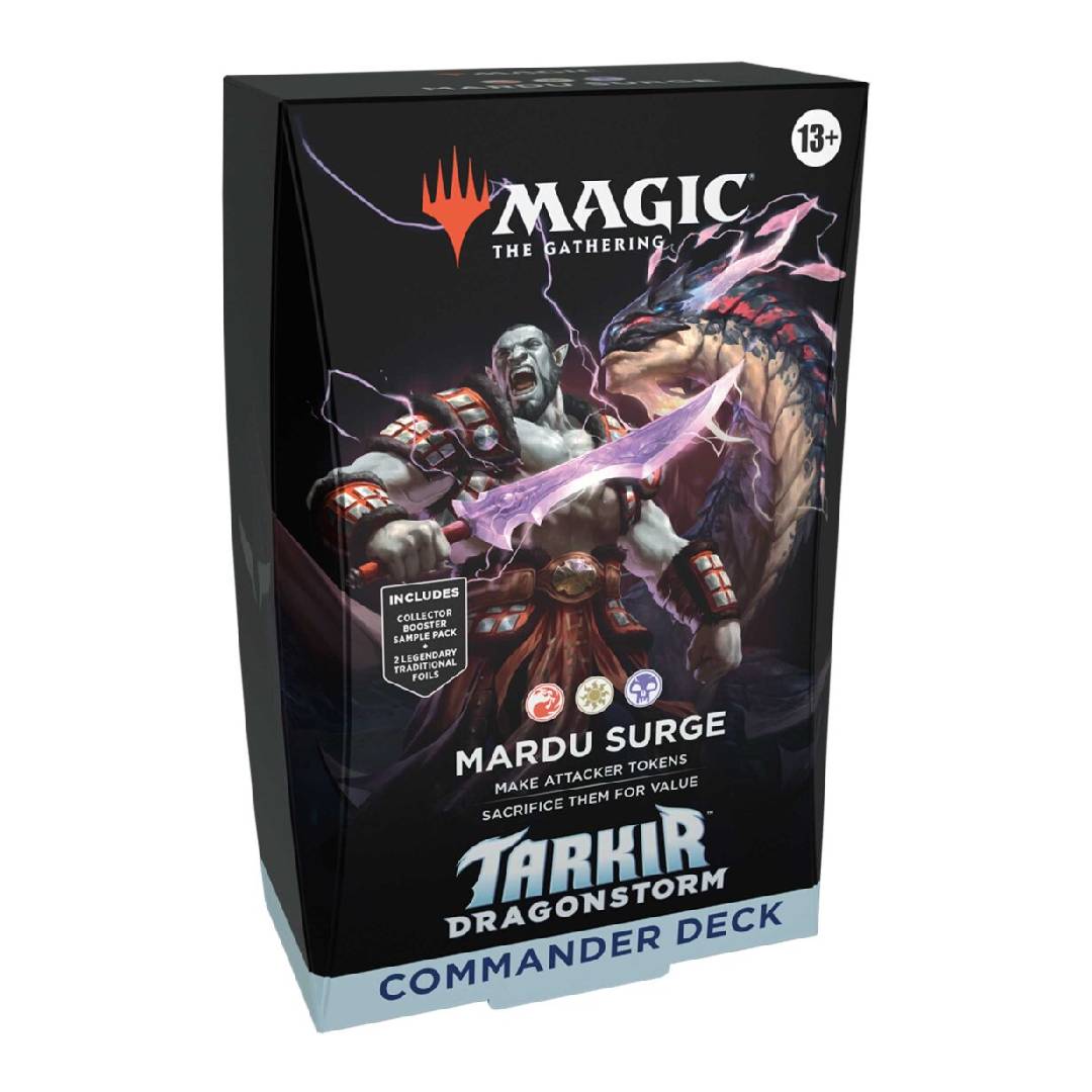 Pack X5 MTG: Tarkir Dragonstorm Commander Deck Ingles