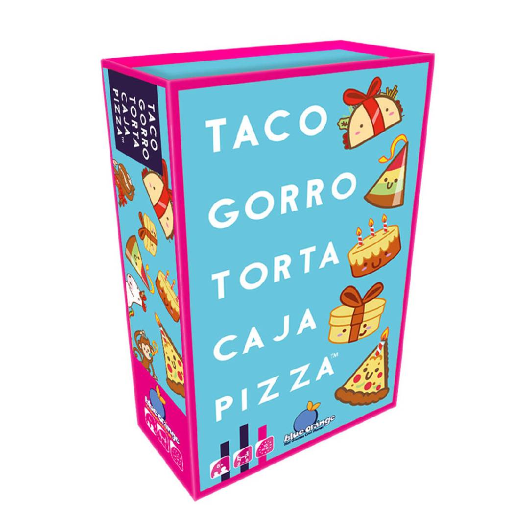 Juego de Mesa: Taco Gorro Torta Caja Pïzza