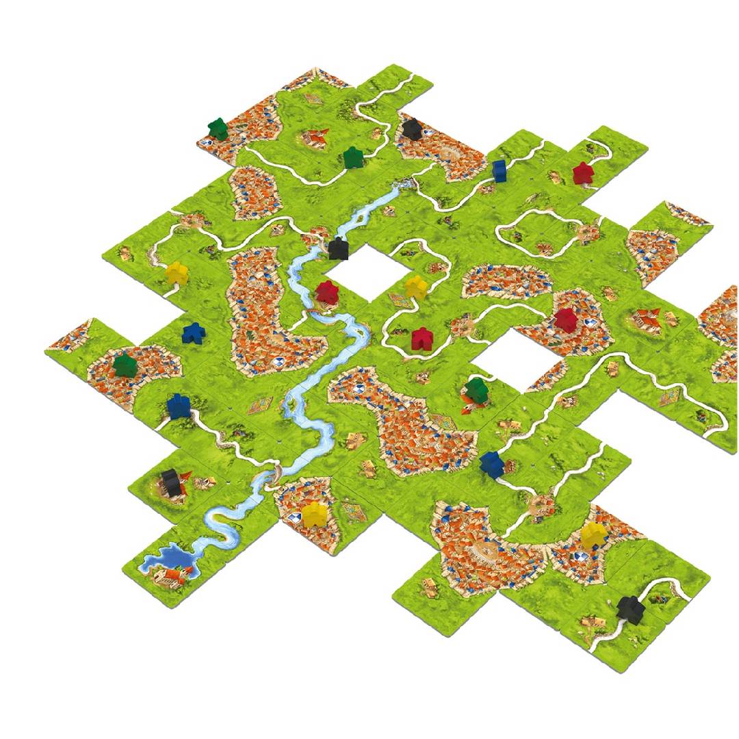 Juego de Mesa Carcassonne Básico (2da edición)