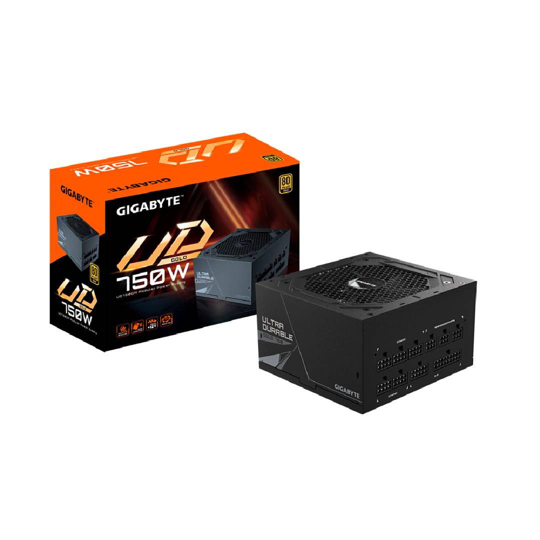 Fuente de Poder Gigabyte 750w 80+ Modular GP-UD750GM
