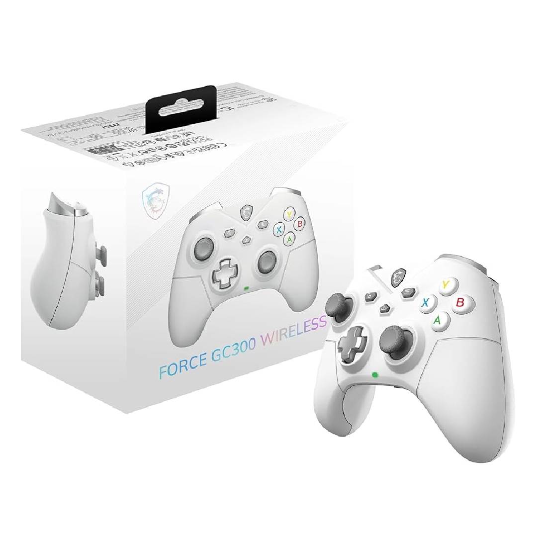 Joystick MSI FORCE GC300 Wireless Blanco