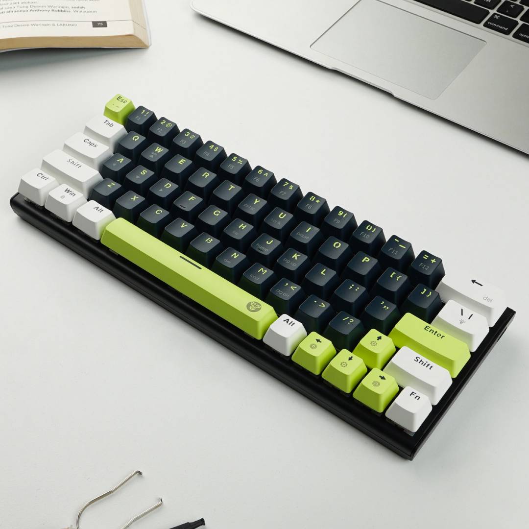Teclado Fantech MK874V2 ATOM63 MORI Blue (Switch Blue)